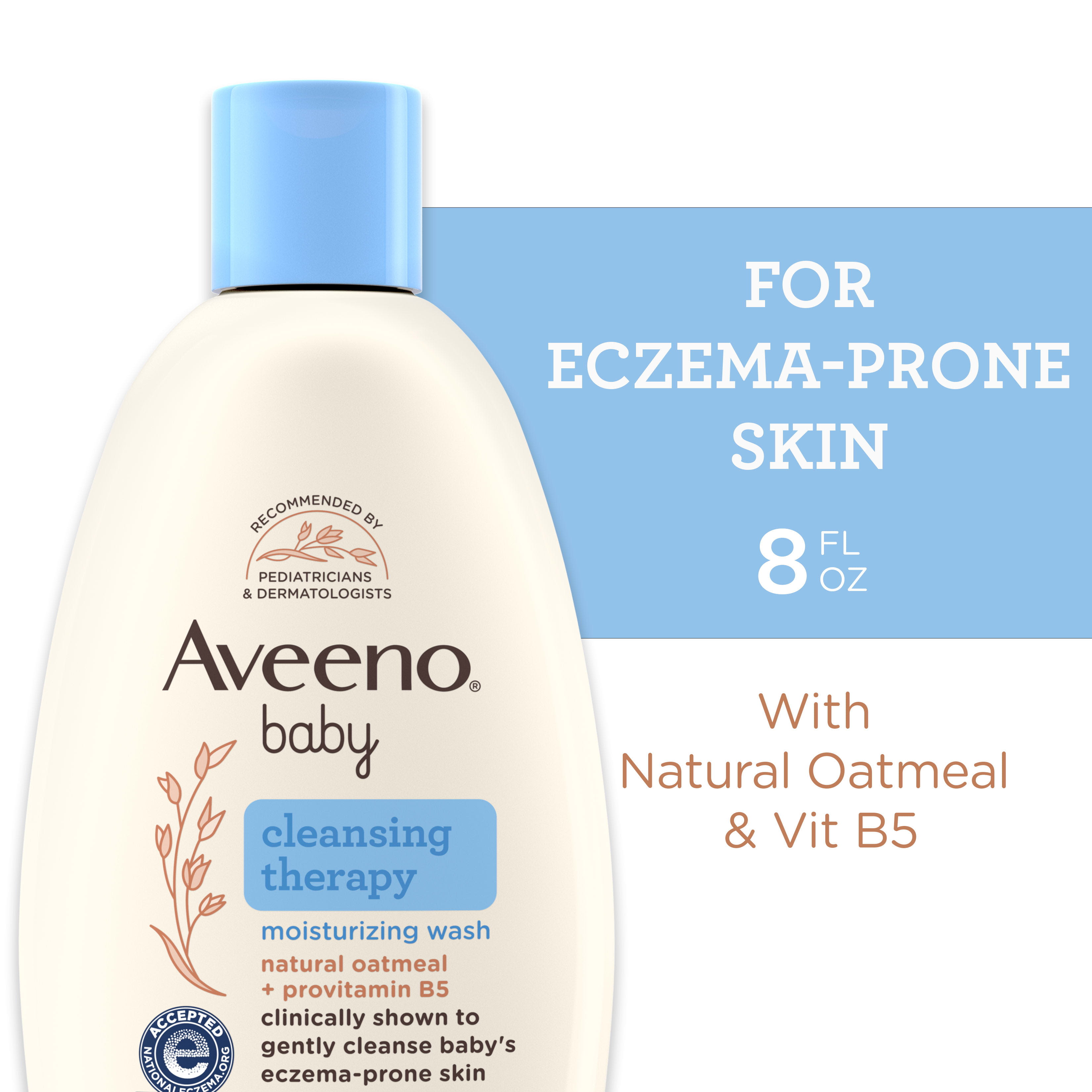 Aveeno Baby Eczema Therapy Moisturizing Cream, 5 Fl. Oz