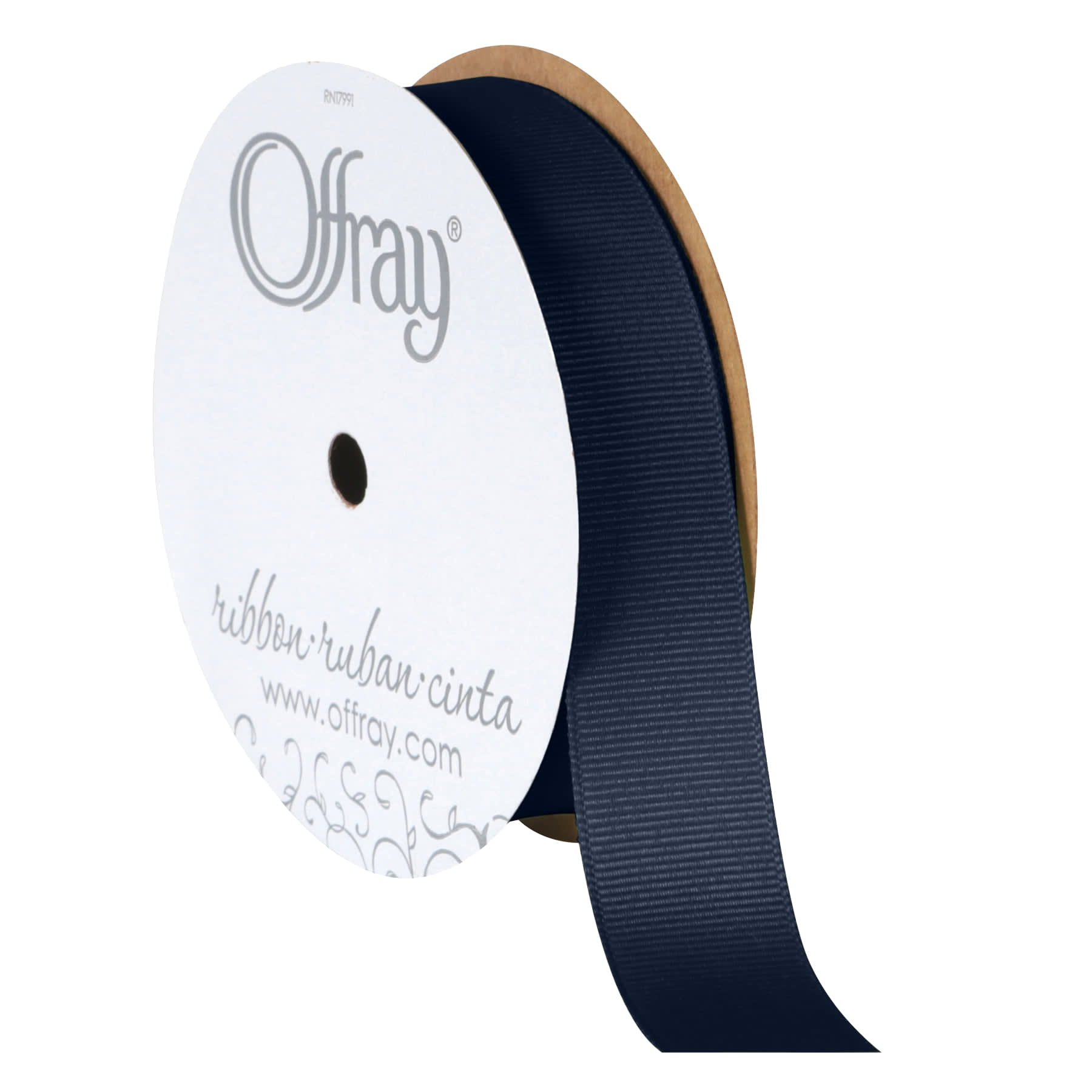Offray Ribbon, Silver 3/8 inch Metallic Ribbon, 15 feet - DroneUp Delivery