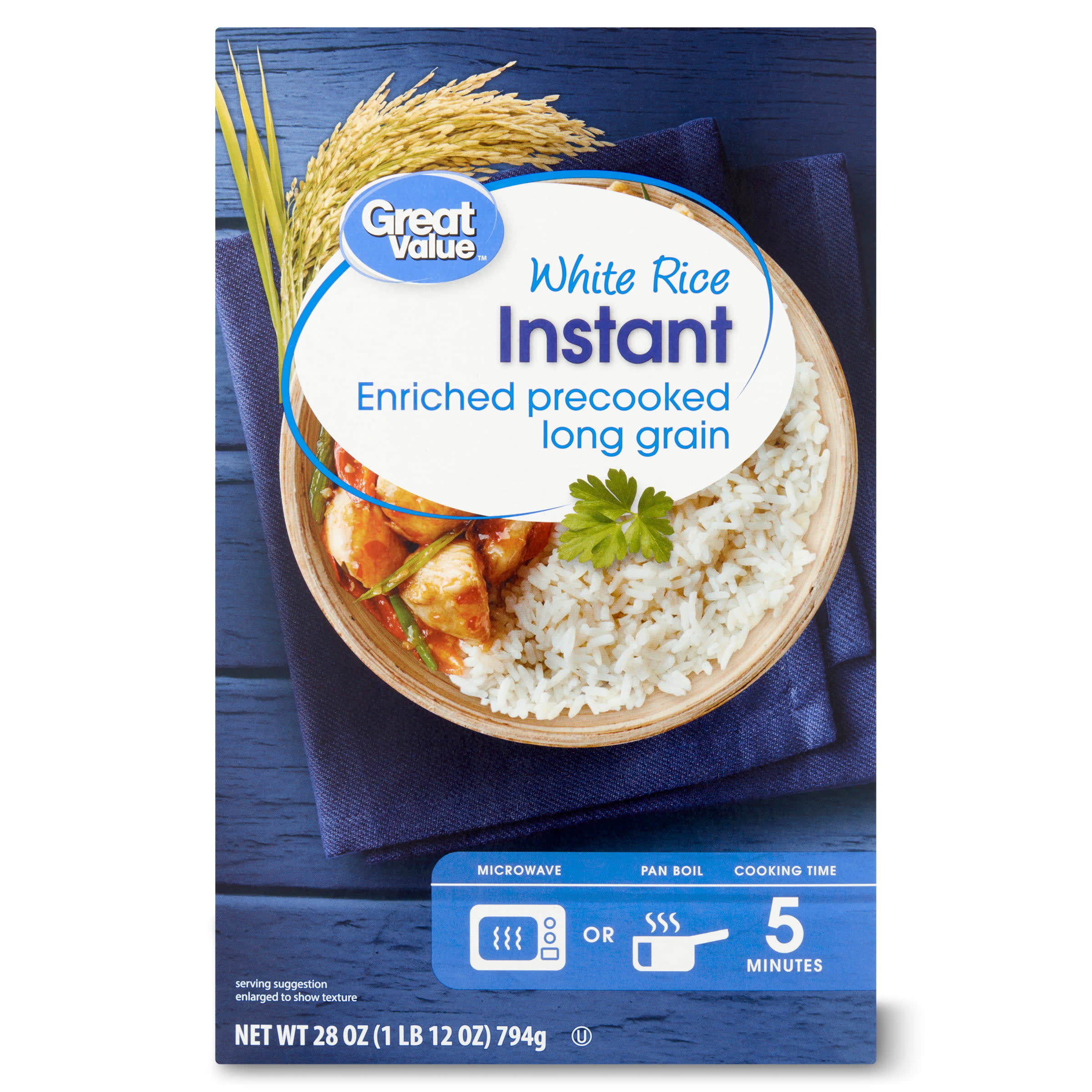  BEN'S ORIGINAL Converted Brand Enriched Long Grain White Rice,  Parboiled Rice, 1 lb Box (Pack of 12) : Everything Else