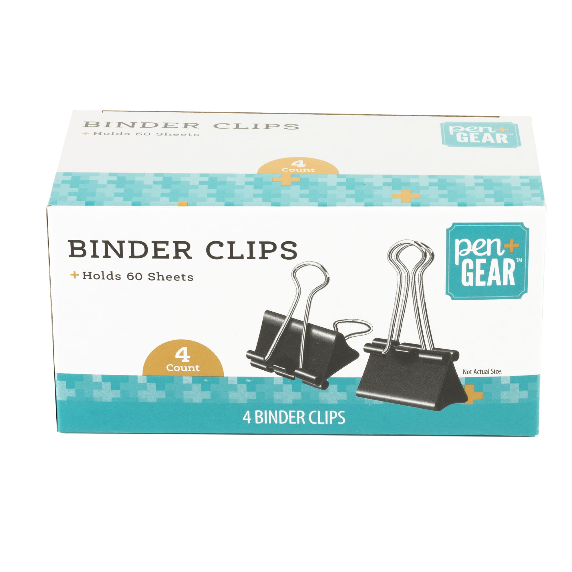 Pen + Gear Metal Binder Clips, Black, 4 Count. Manufacturer-Walmart. -  DroneUp Delivery