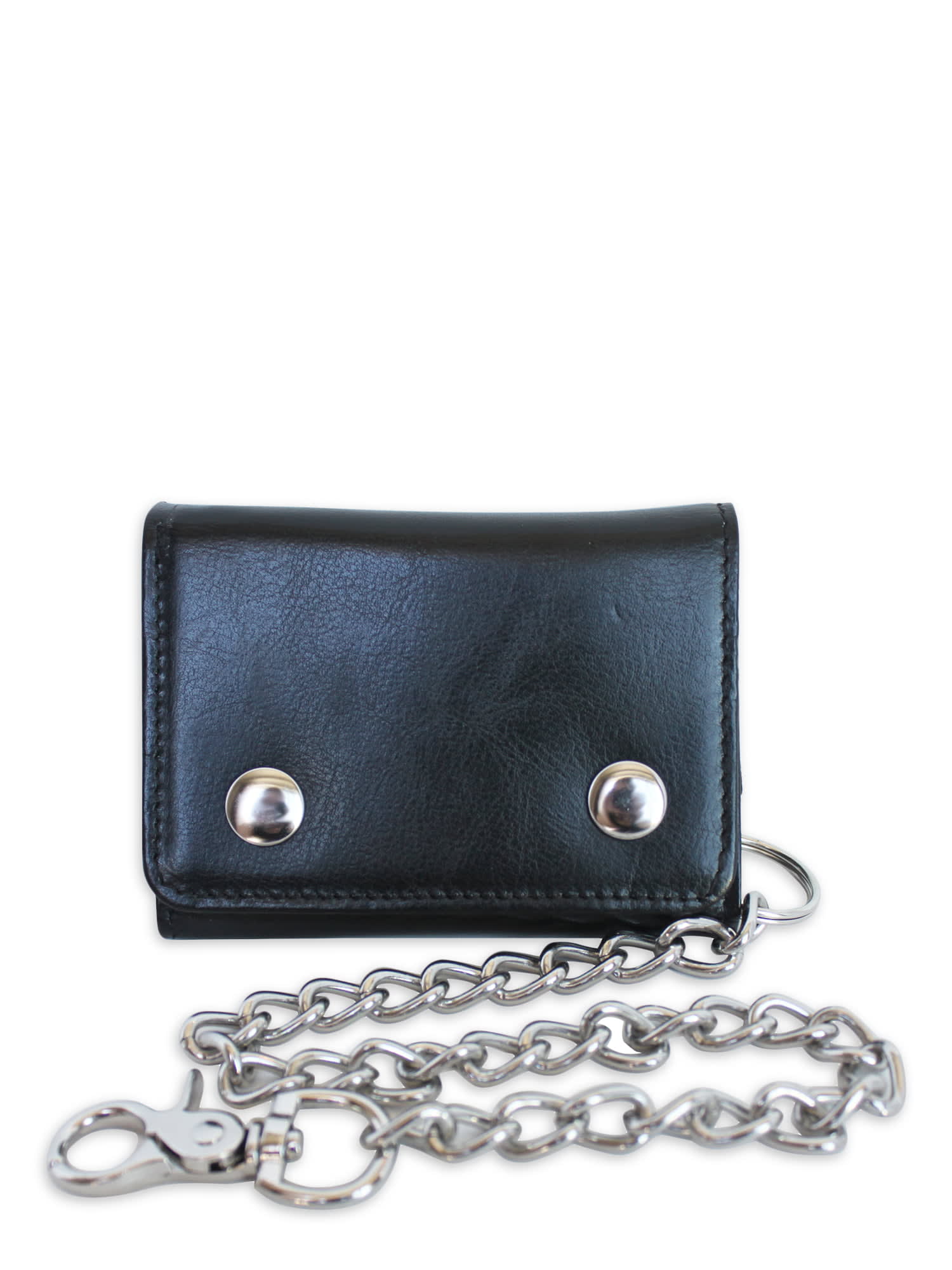  Trifold Chain Wallets for Men w/ Snap Closure - Mens