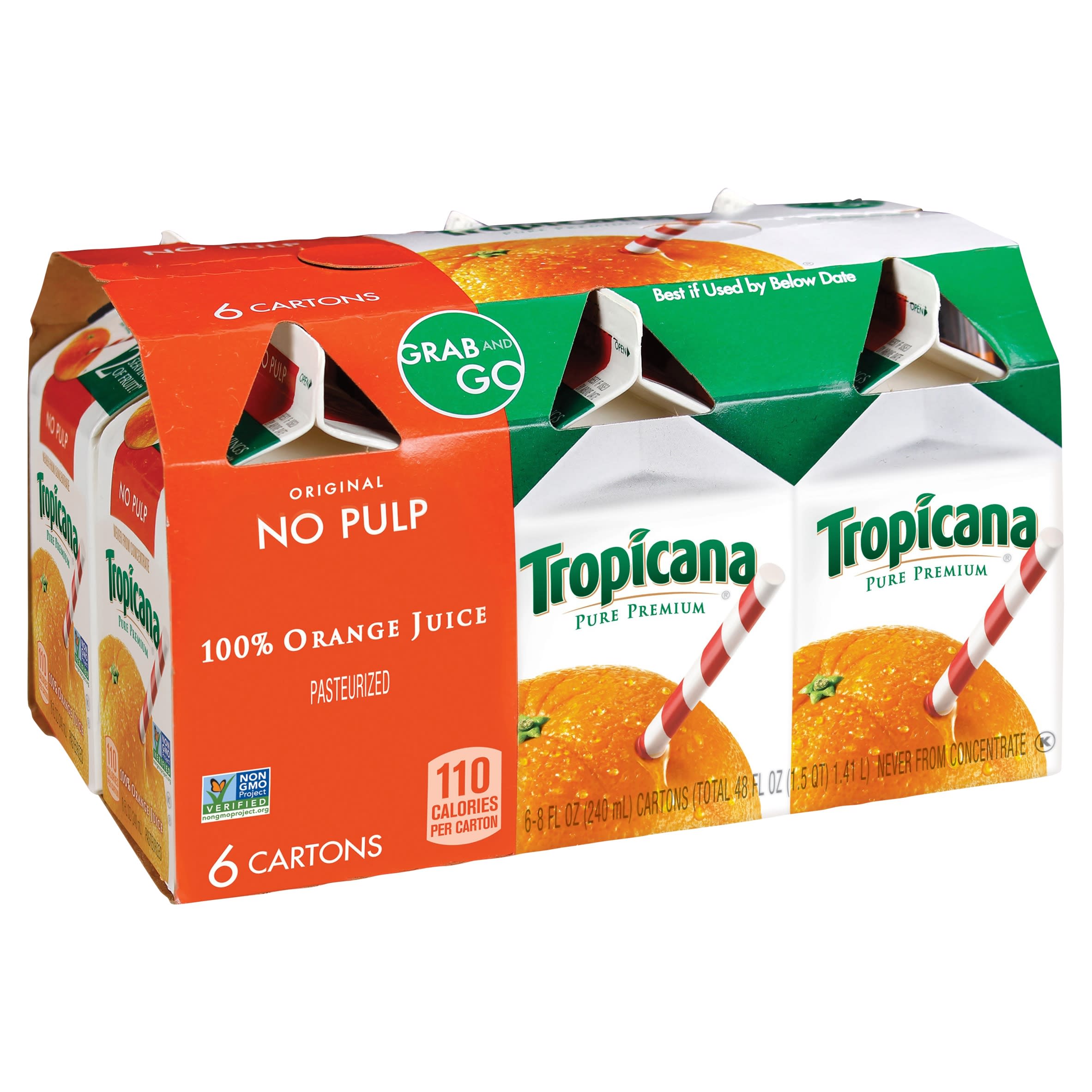 Tropicana 100% Orange Juice Bottle (32 oz)