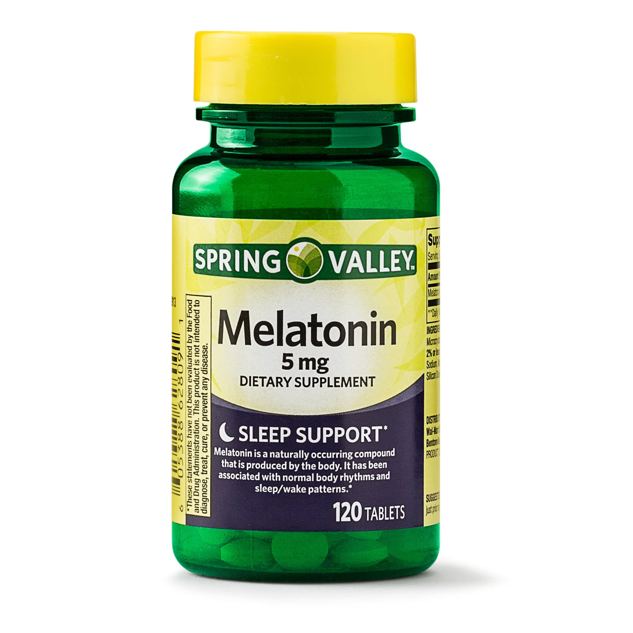 Spring Valley Melatonin Adult Pectin-Based Gummies, 5 mg, 60 count -  DroneUp Delivery