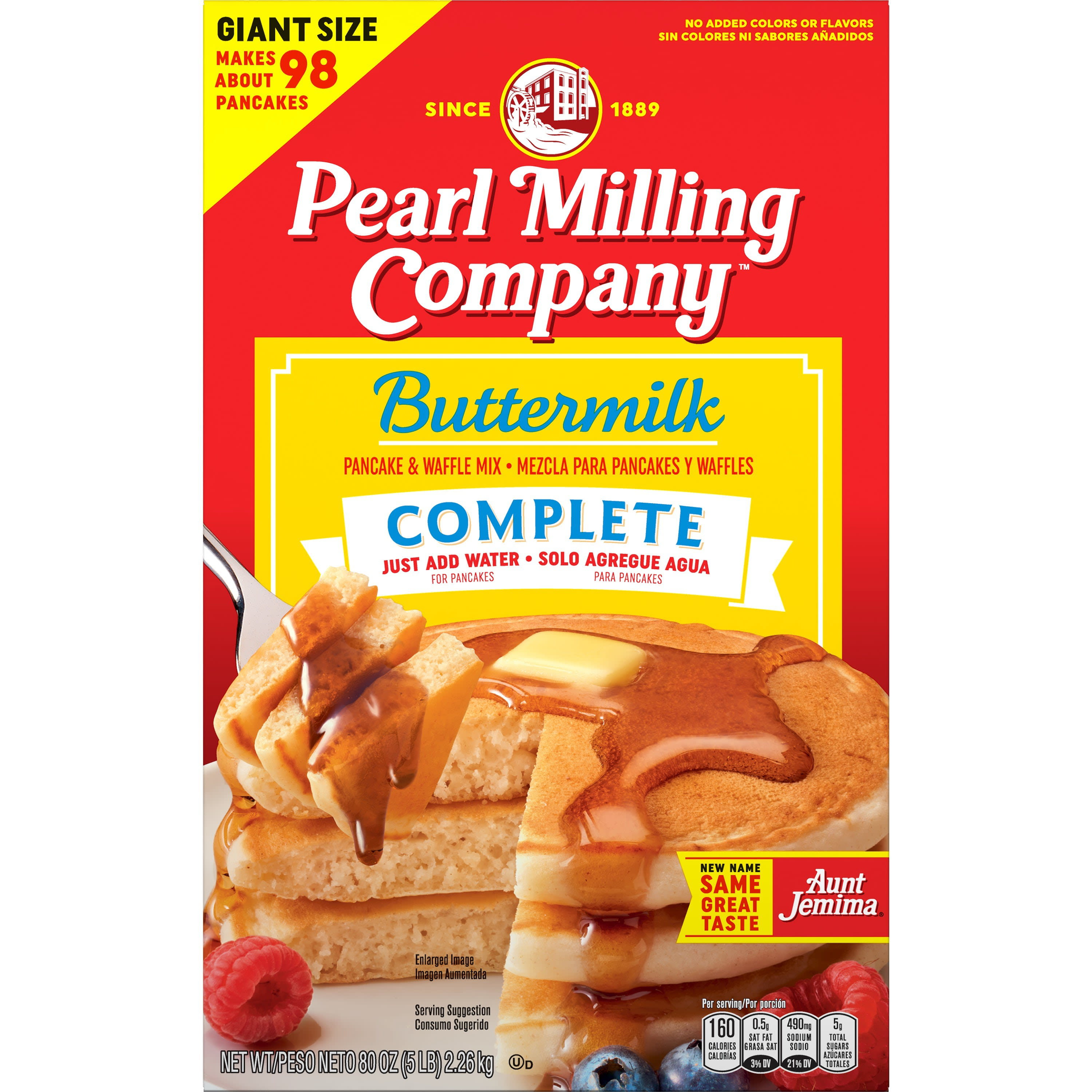 Pearl Milling Company Complete Buttermilk Pancake Mix Buttermilk 5LB pearl-milling-company-pancake-mix-and-syrup-is-1-99-kroger-krazy