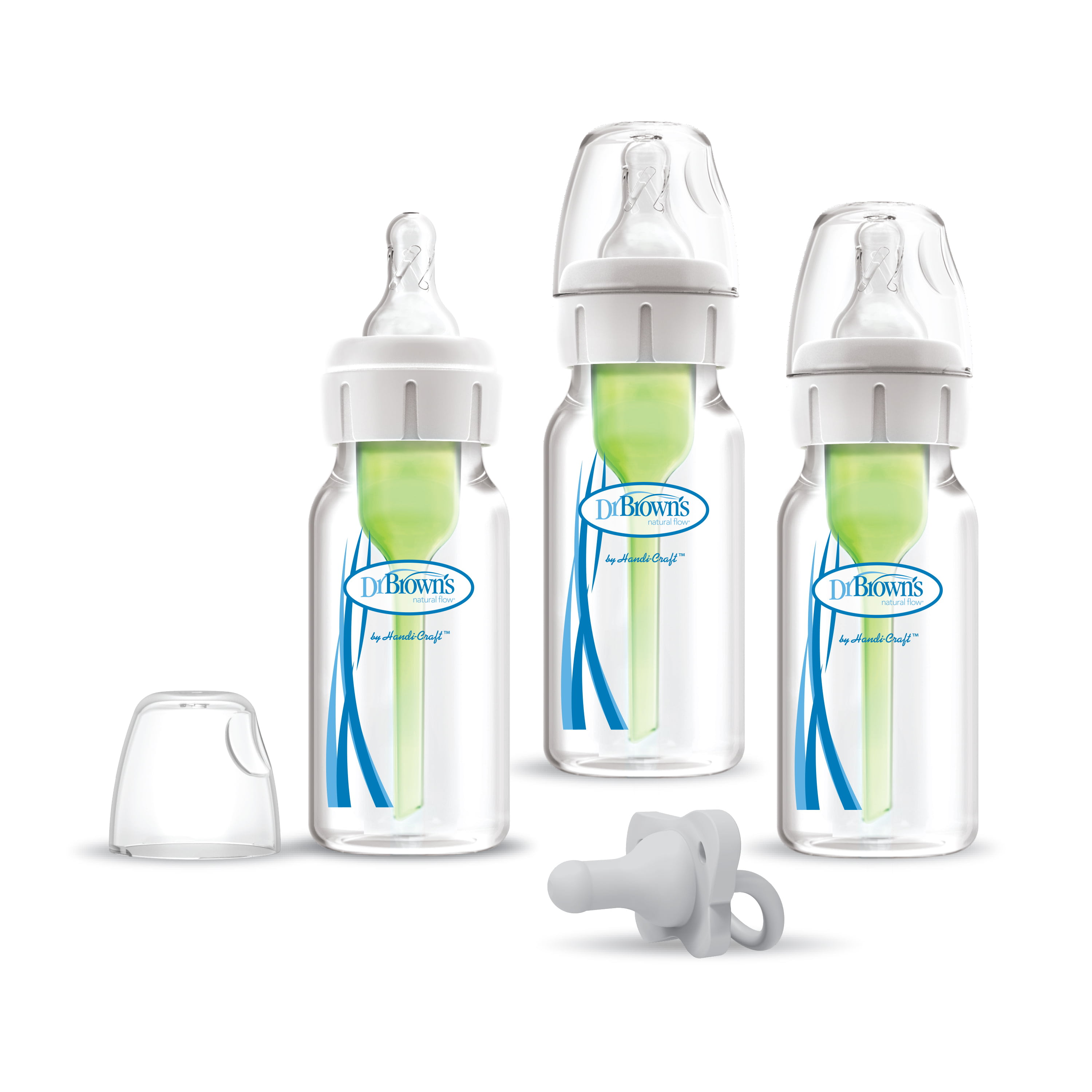 NUK Simply 3pk Natural Bottle with SafeTemp - 5oz