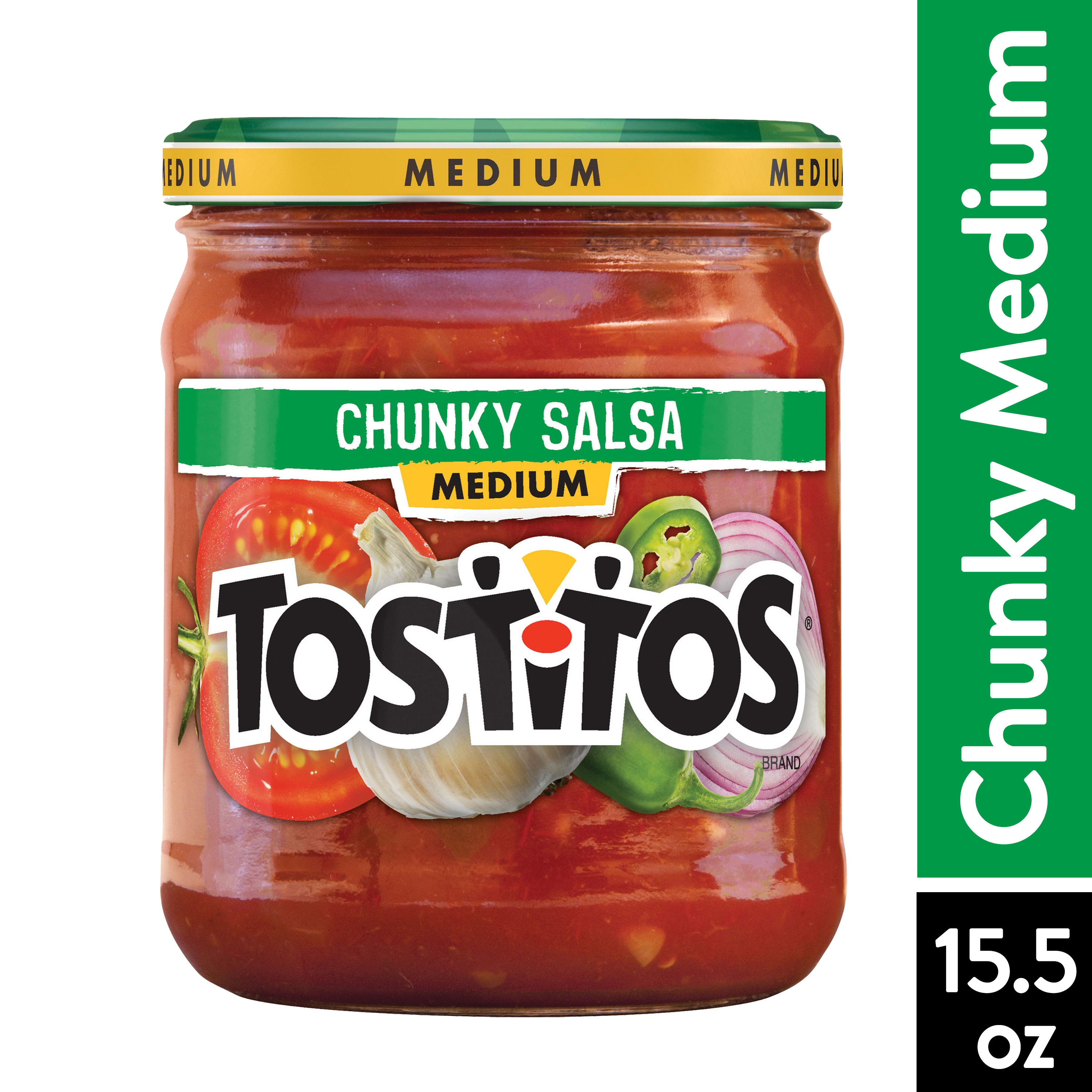 Tostitos Salsa, Medium Chunky Salsa, 15.5 oz Jar - DroneUp Delivery