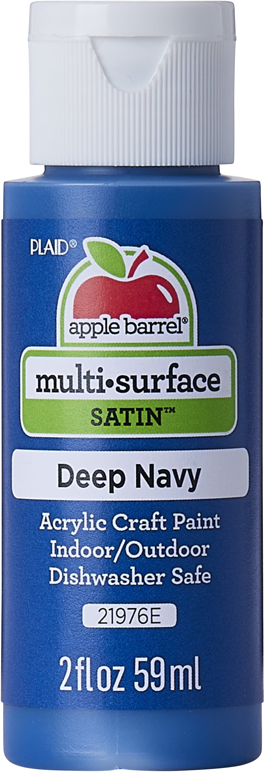 Apple Barrel Acrylic Craft Paint, Matte Finish, Bright Red, 2 fl oz