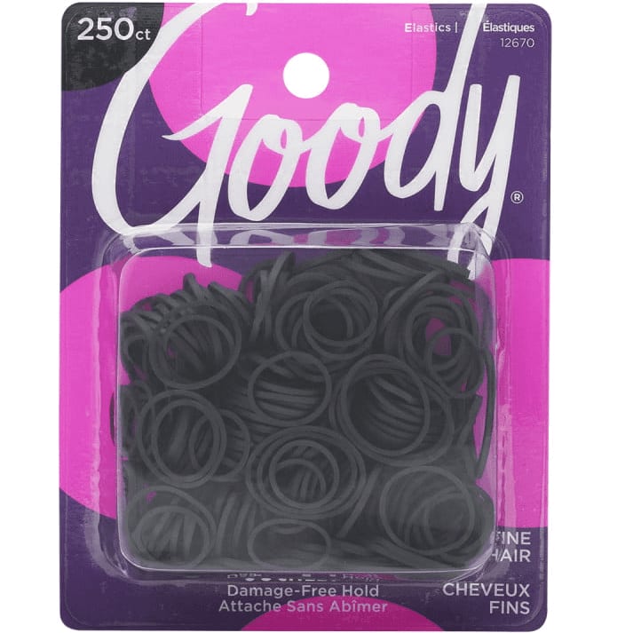 GoodyÆ Black Polybands, 250 CT