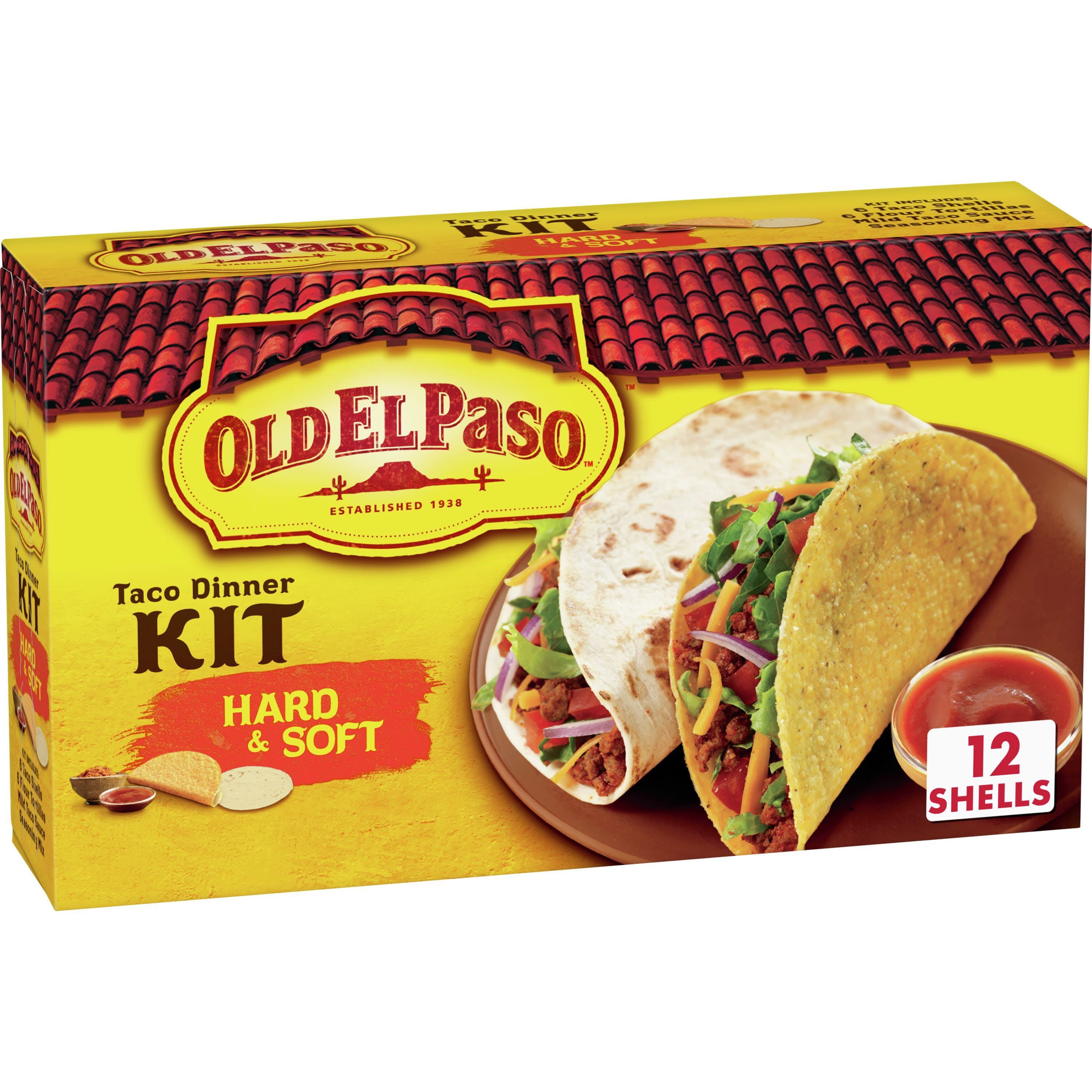 Old El Paso Street Taco Kit Asado Chicken 113oz Droneup Delivery 7380