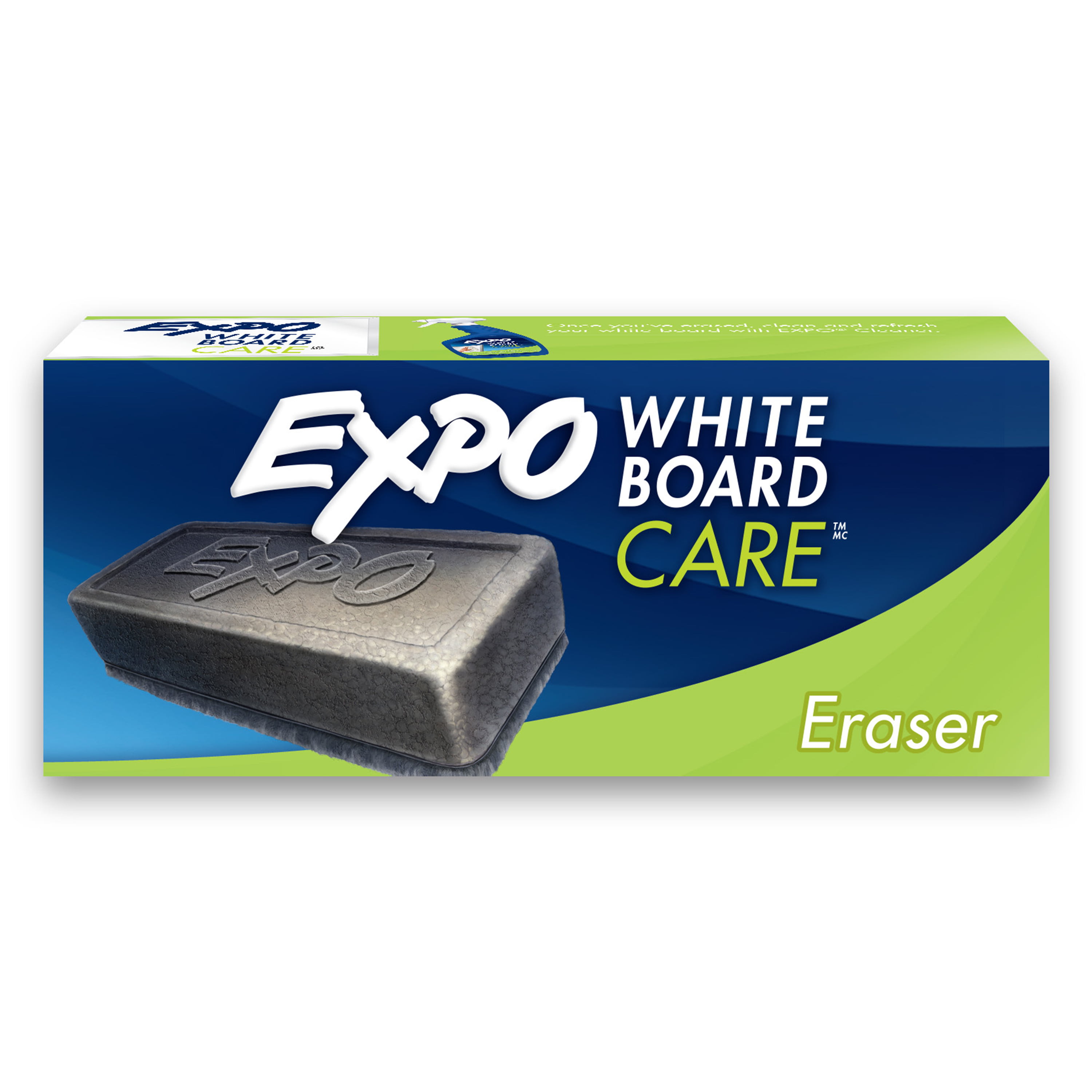 Expo Whiteboard Eraser for Dry Erase Surfaces, 1 Count, Plastic