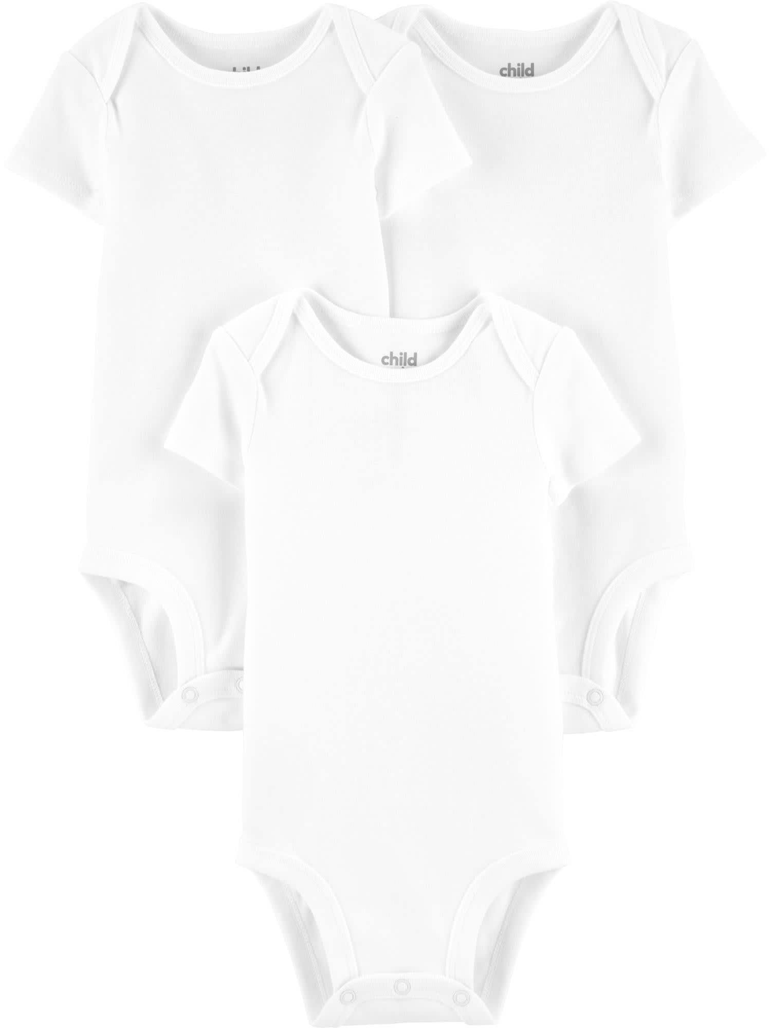 Modern Moments by Gerber Baby Boy Short Sleeve Bodysuits, 4-Pack