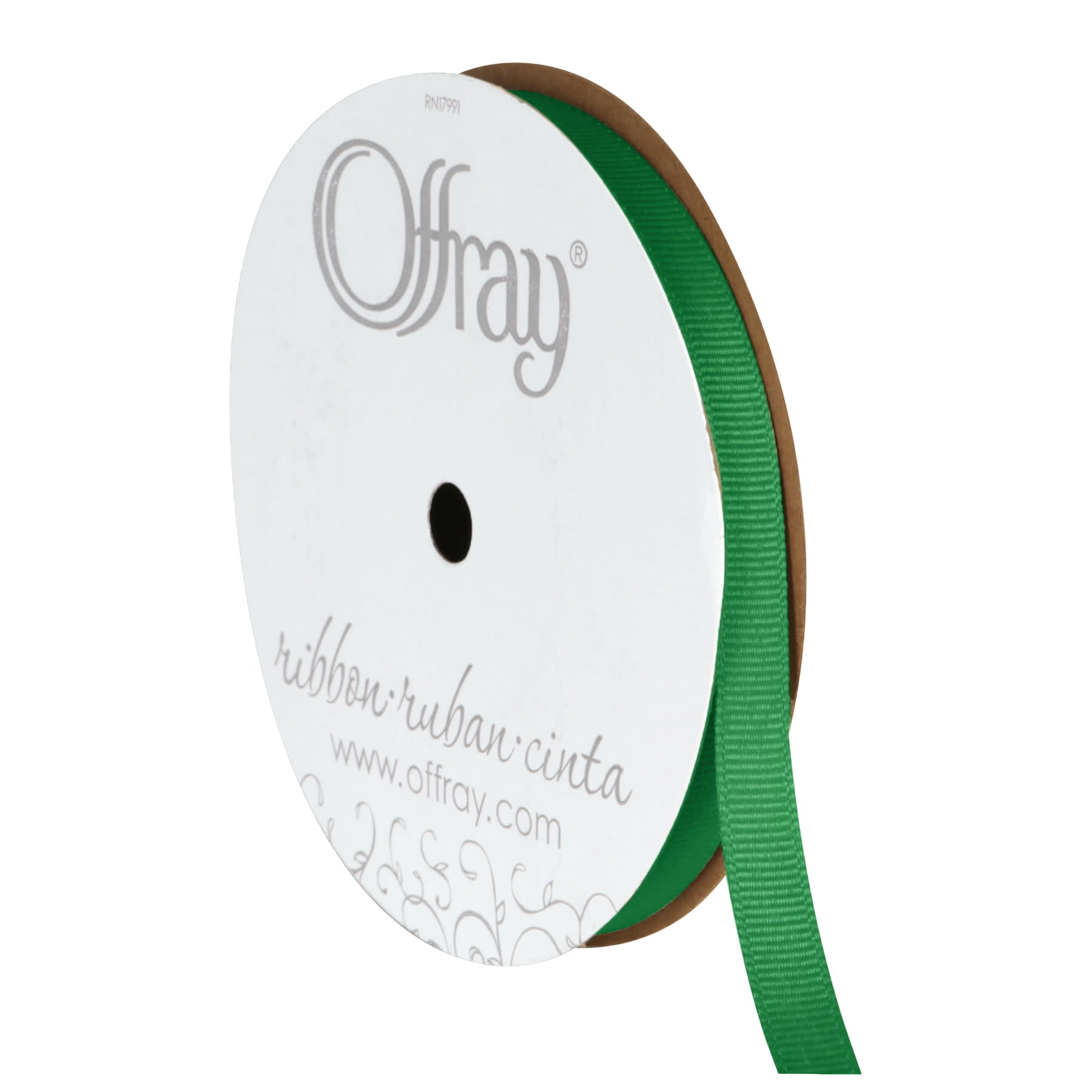 Offray Ribbon, White 3 inch Grosgrain Polyester Ribbon, 9 feet - DroneUp  Delivery