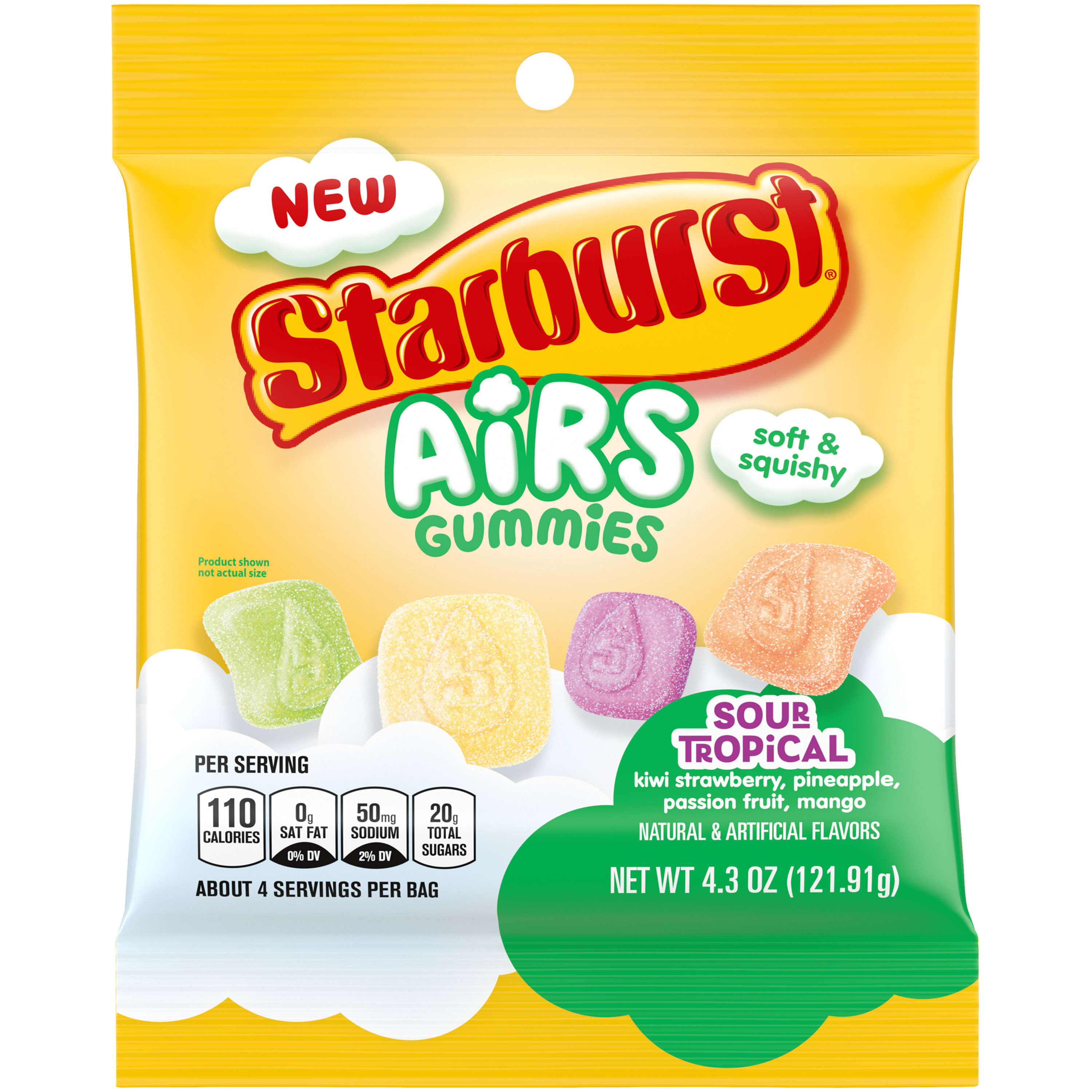 SOUR PATCH KIDS Bunnies Soft and Chewy Easter Candy, 3.1 oz