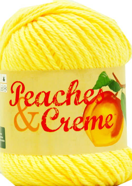 Peaches & Creme Stripey Yarn Denim