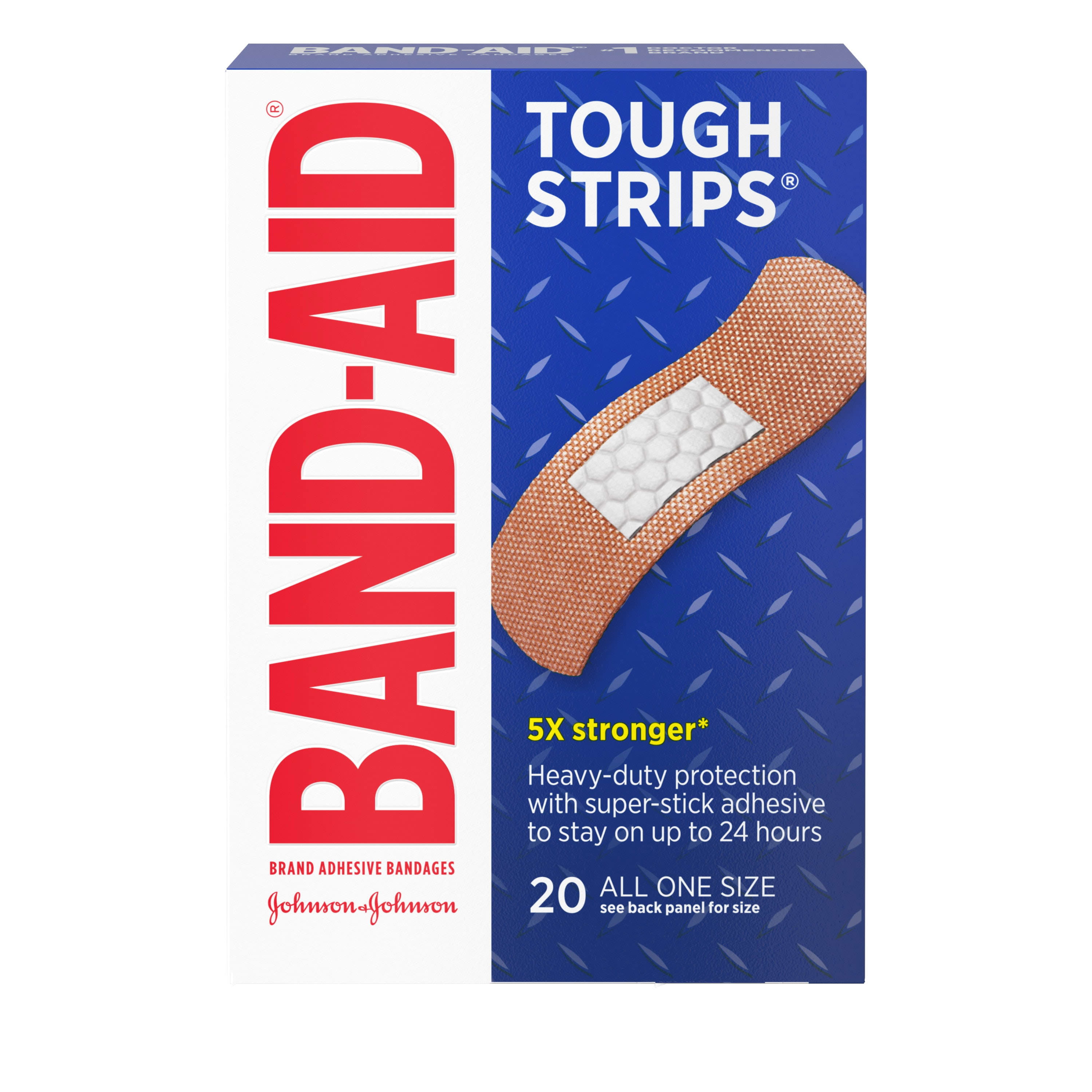 Band-Aid Brand Flexible Fabric Adhesive Bandages for Wound Care and First  Aid All One Size 100 Count