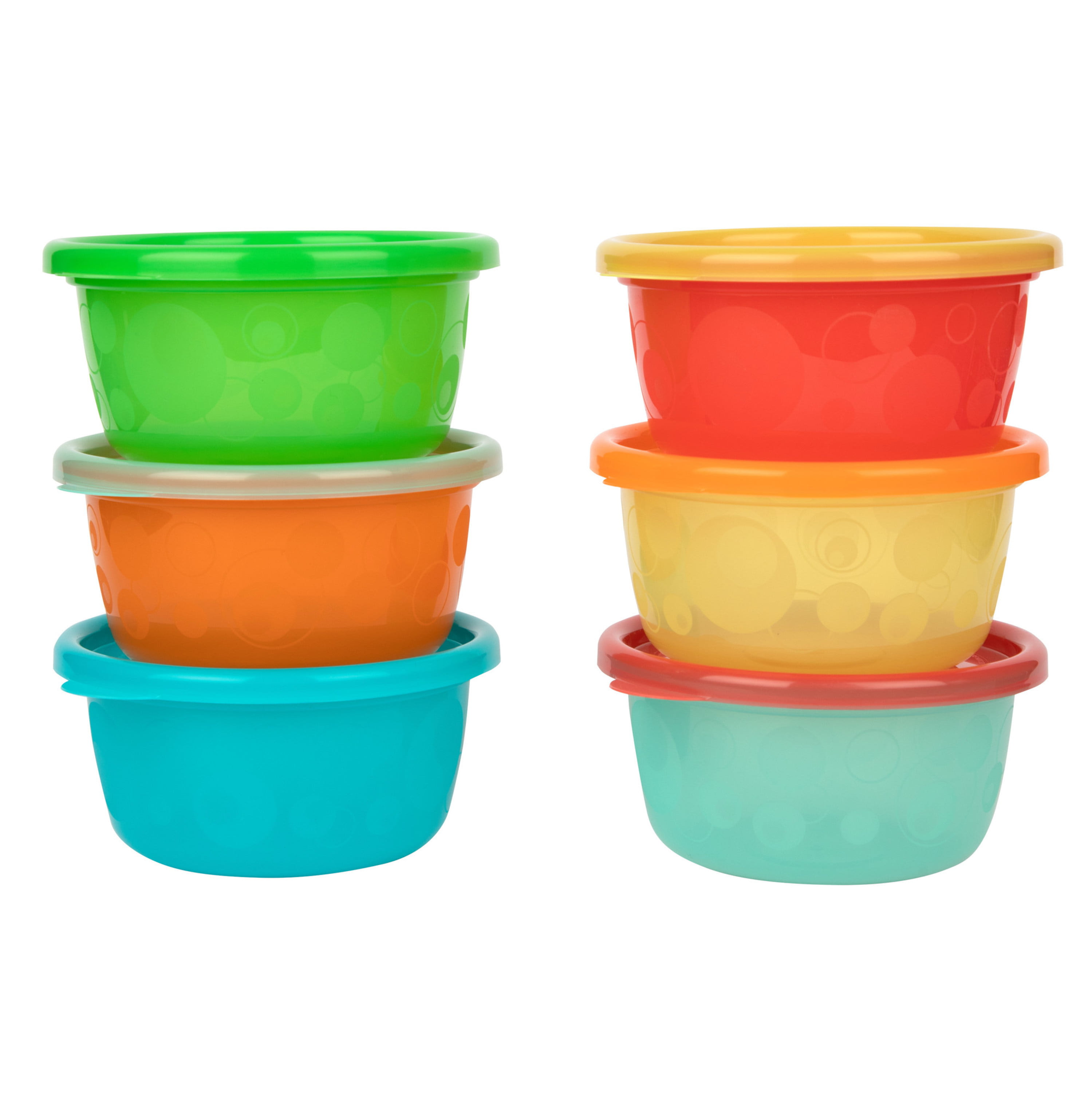 Take & Toss 8 Oz Bowls with Lids - 6 Pack 