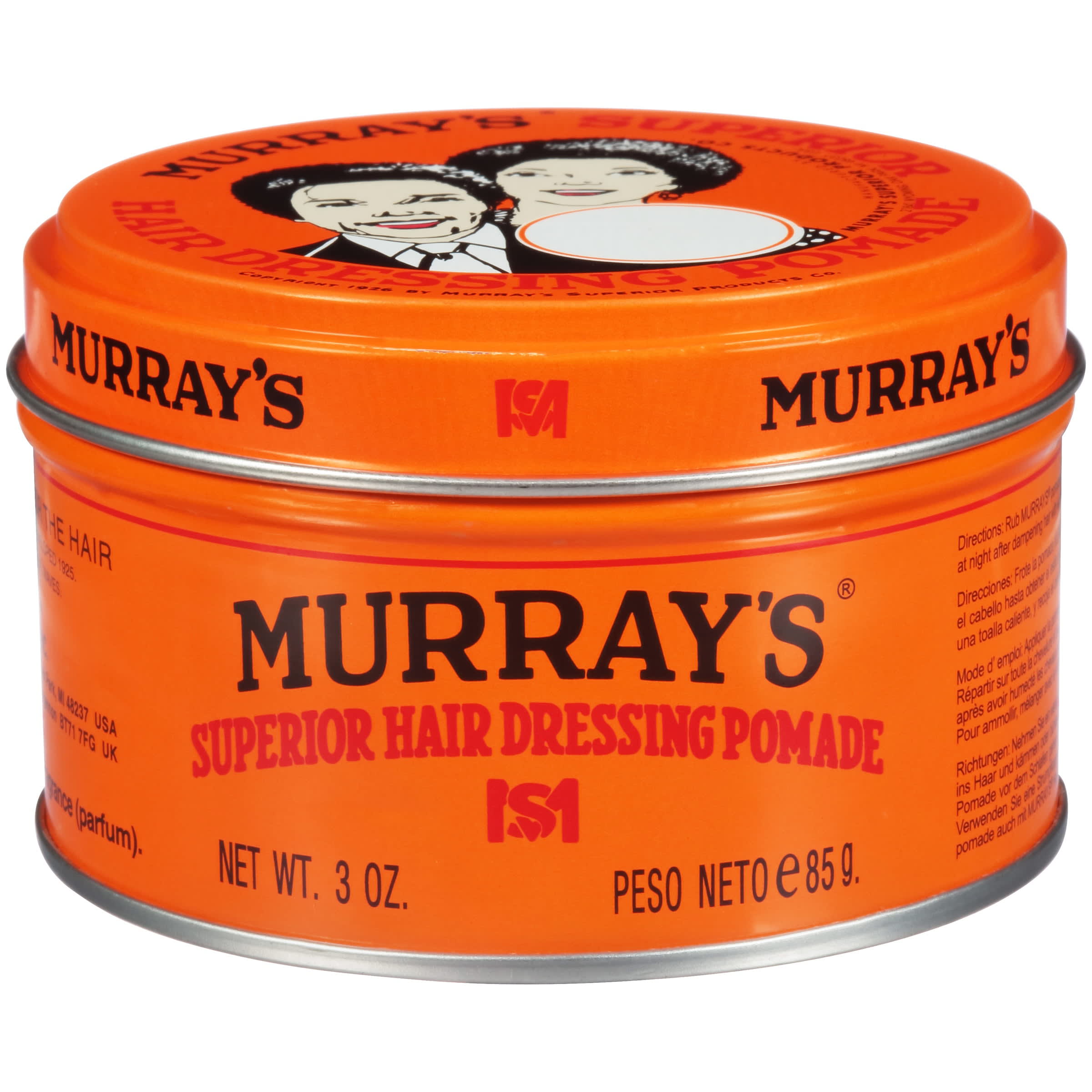 Murray's Superior Shine Enhancing Texturizing Hair Dressing Pomade, 3 oz 