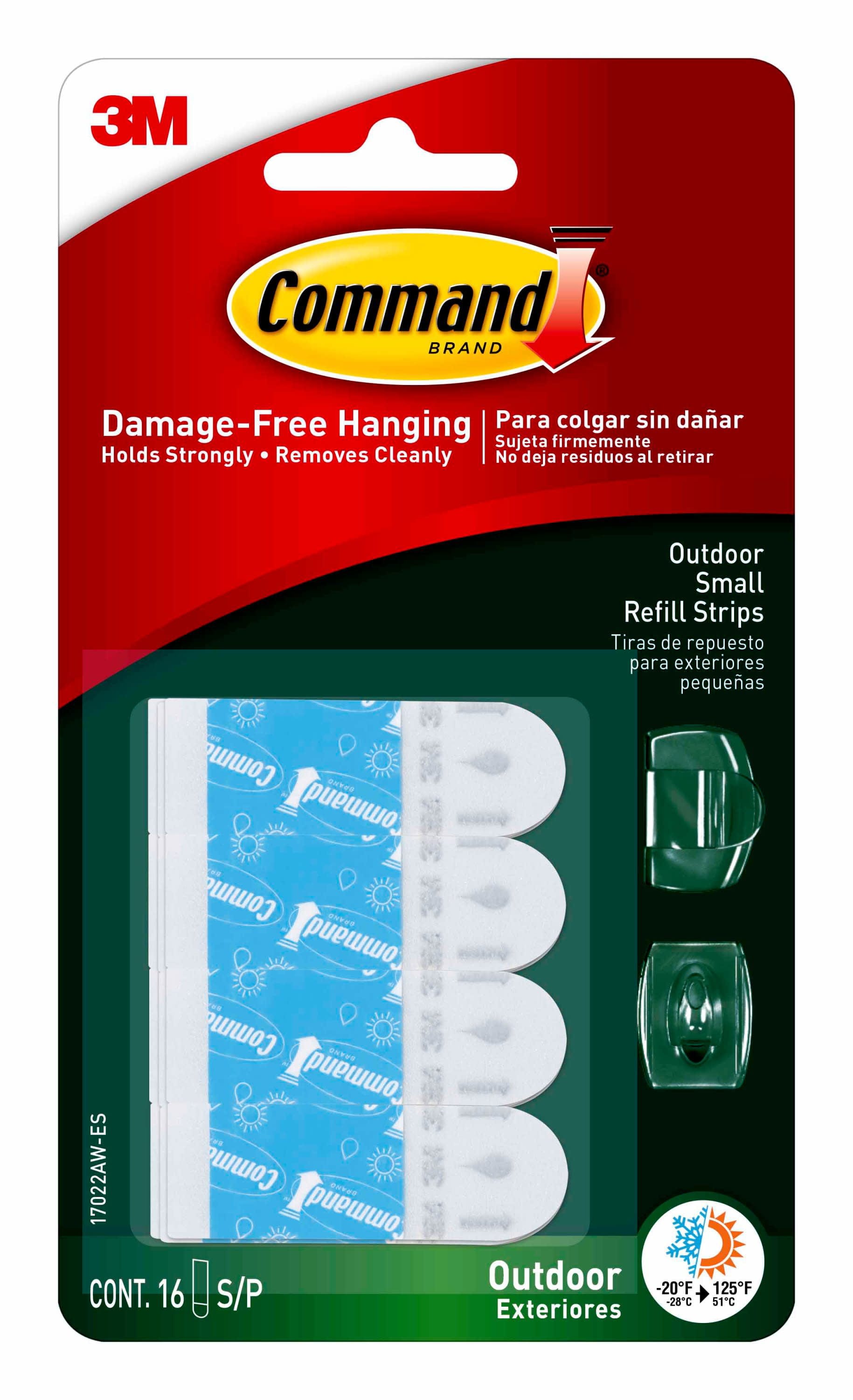 Command Wire Hooks Value Pack, Medium, White, 7 Wall Hooks - DroneUp  Delivery
