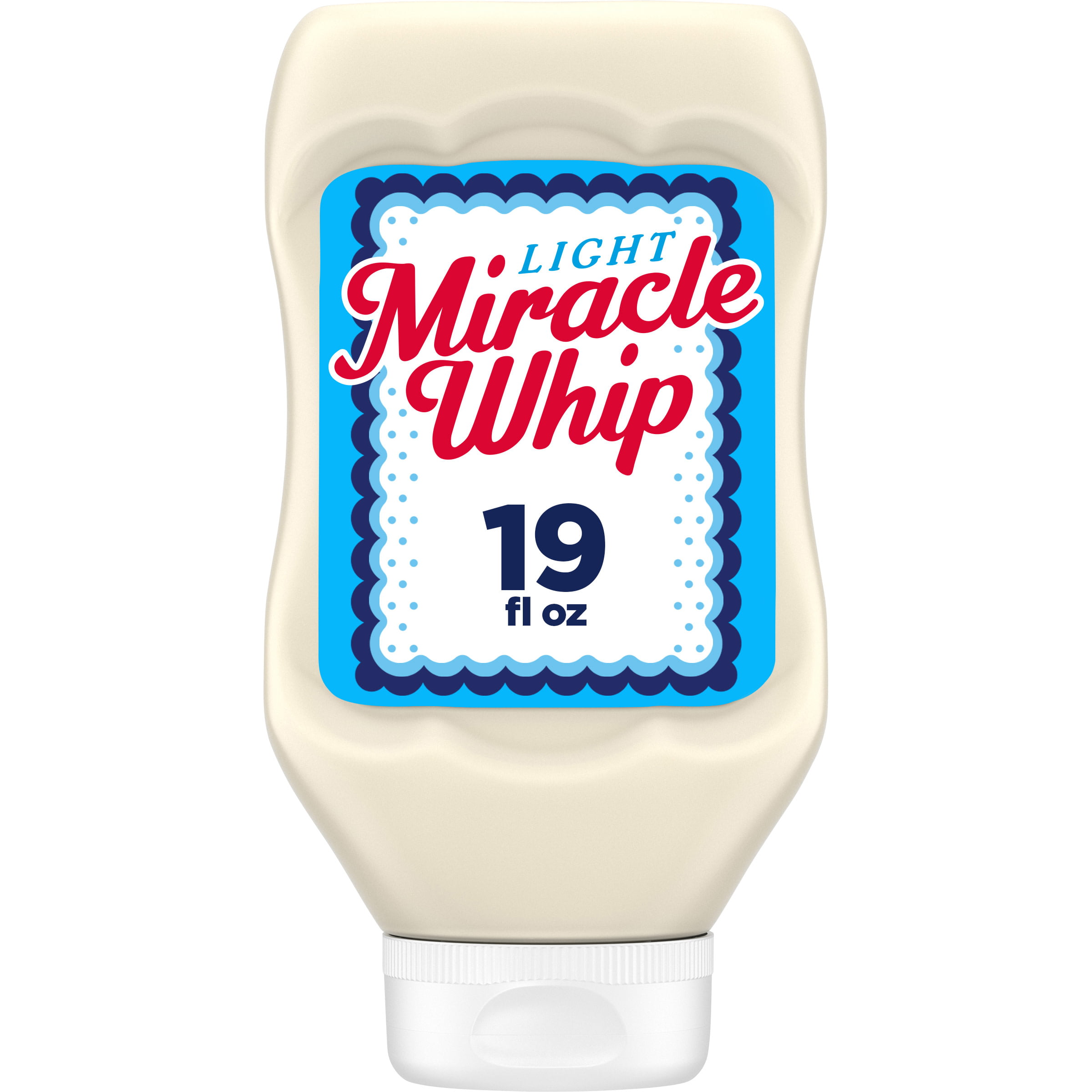 Miracle Whip Light Mayo-like Dressing, 19 fl oz Bottle - DroneUp