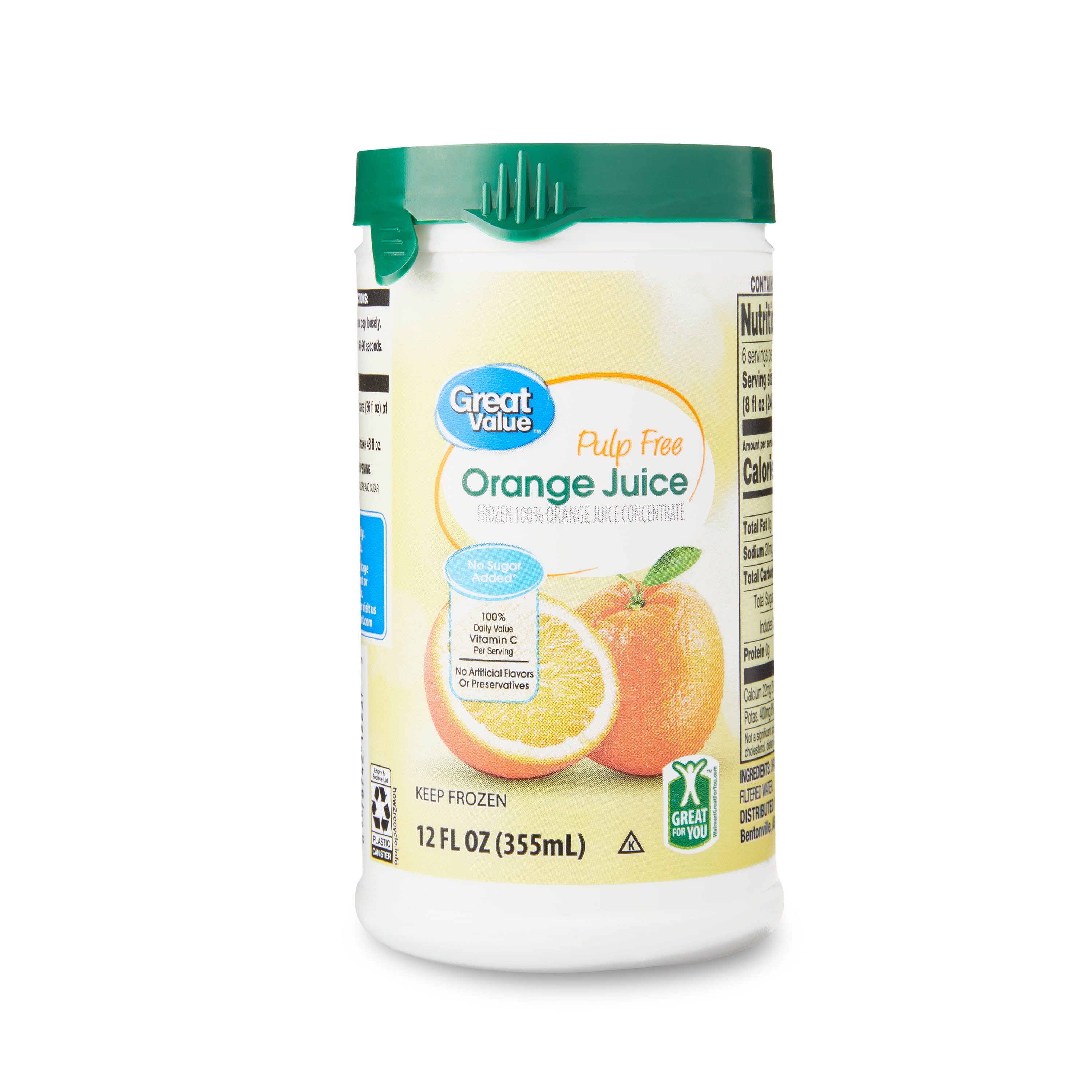 UNITED DAIRY 100% Pure Orange Juice 1 GAL PLASTIC JUG, Orange
