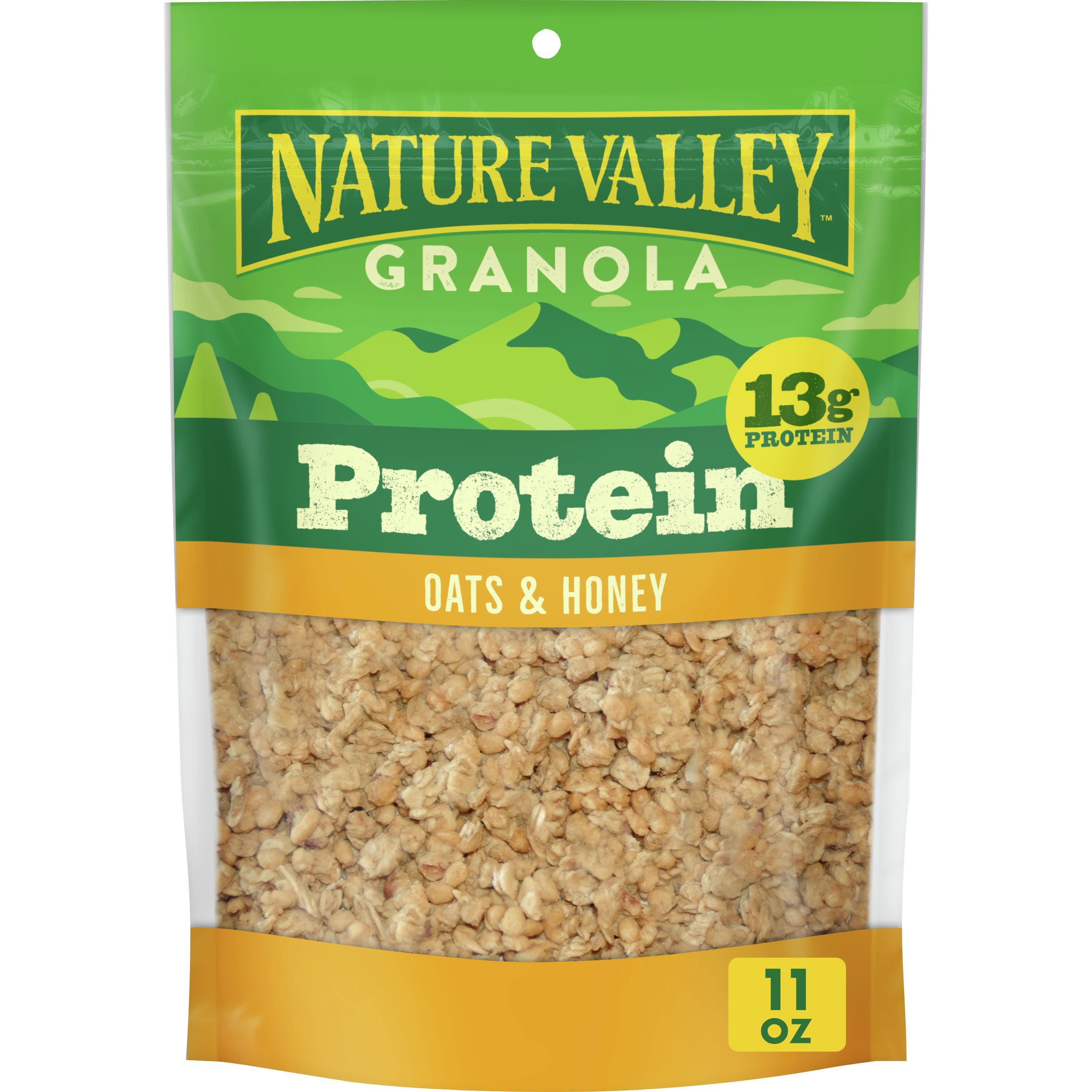 Nature Valley, Oats & Honey Protein Granola, 11 oz pouch DroneUp Delivery