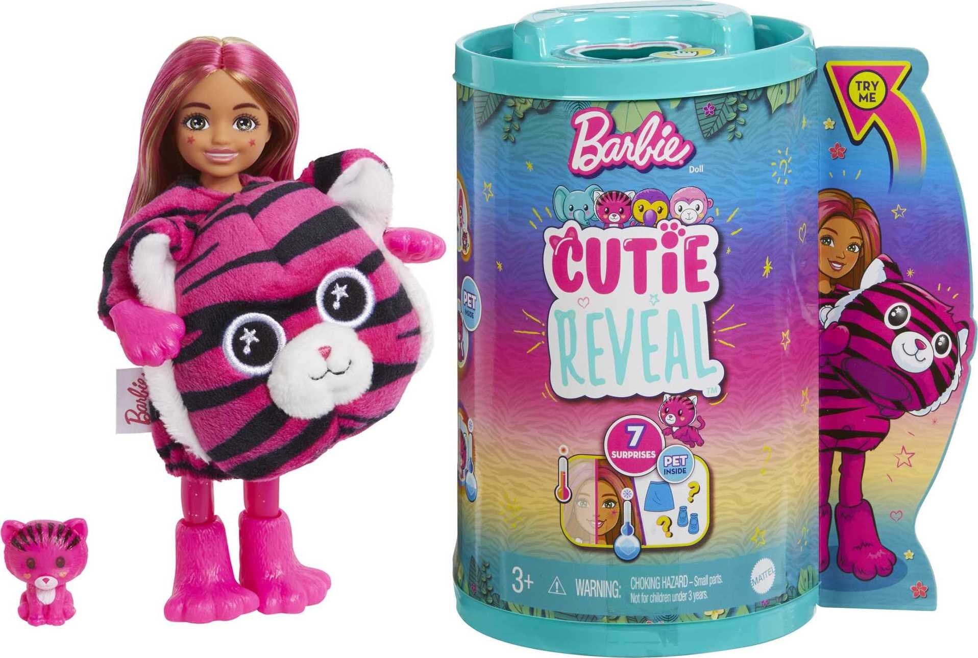 Barbie Cutie Reveal Jungle Series Doll - Assorted*