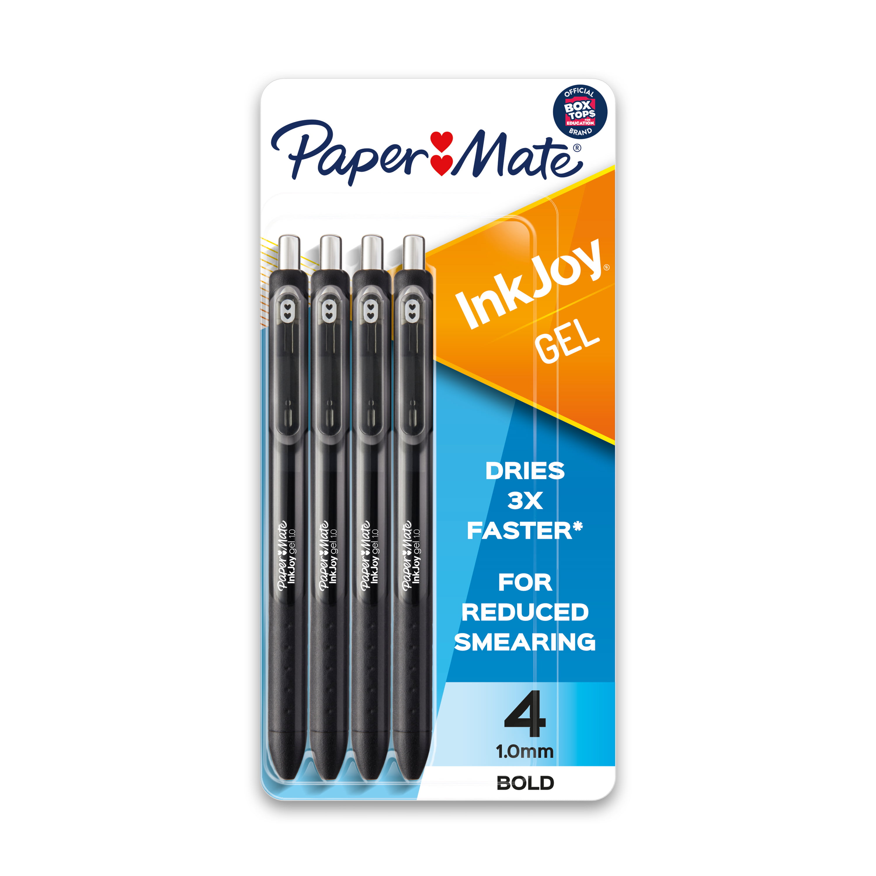 Sharpie S-Gel | Gel Pens | Medium Point (0.7mm) | Frost Blue & White Pearl  Barrels | Black & Blue Ink | 4 Count