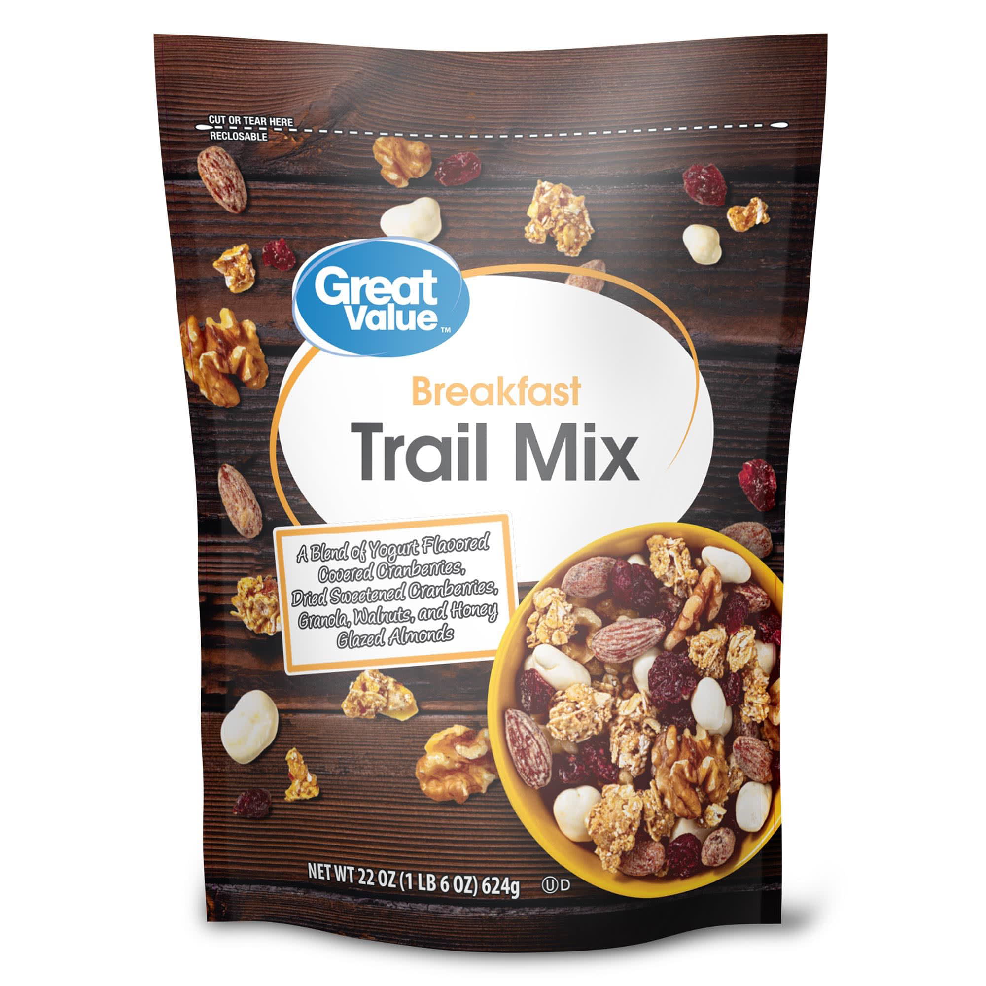 Great Value Caramel Mountain Trail Mix, 22 oz - DroneUp Delivery