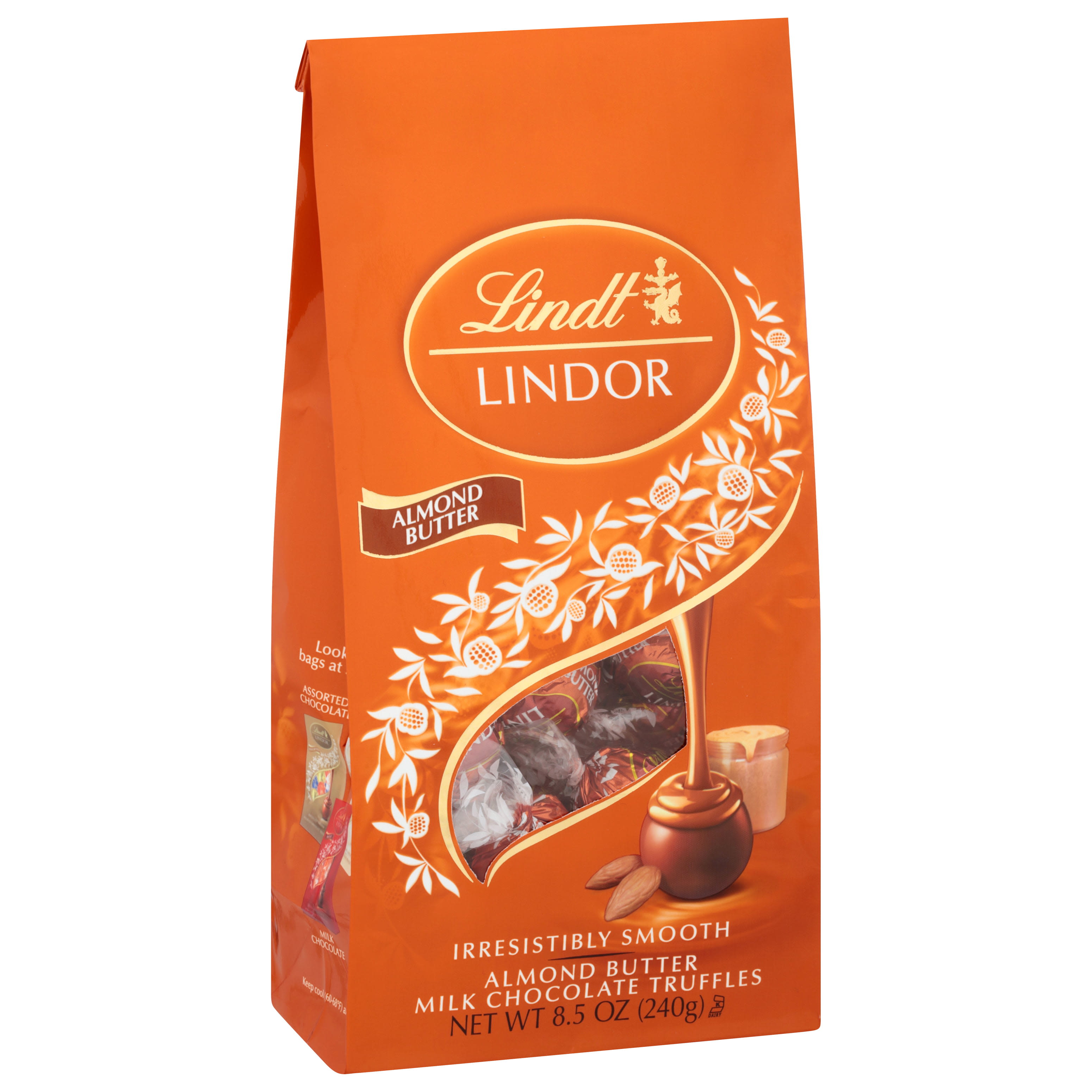 Lindt Lindor 70% Extra Dark Chocolate Candy Truffles, 8.5 oz. Bag 