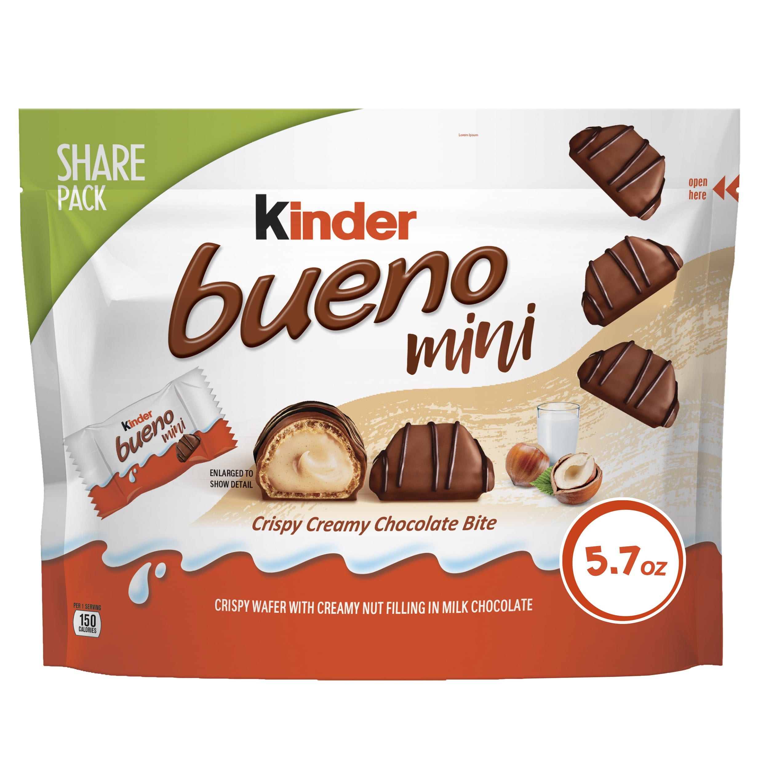 Kinder Bueno Easter Eggs Milk Chocolate With Creamy Hazelnut