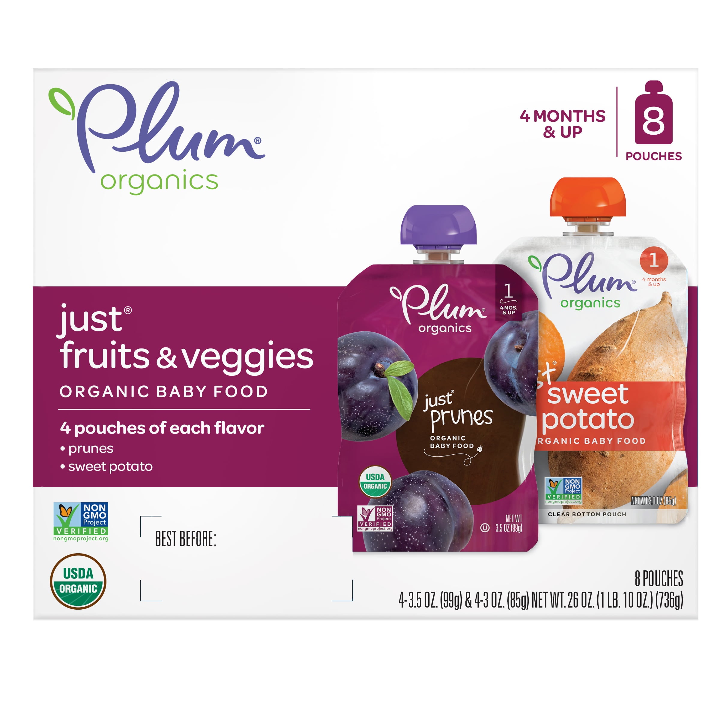 Plum organics just veggies sales