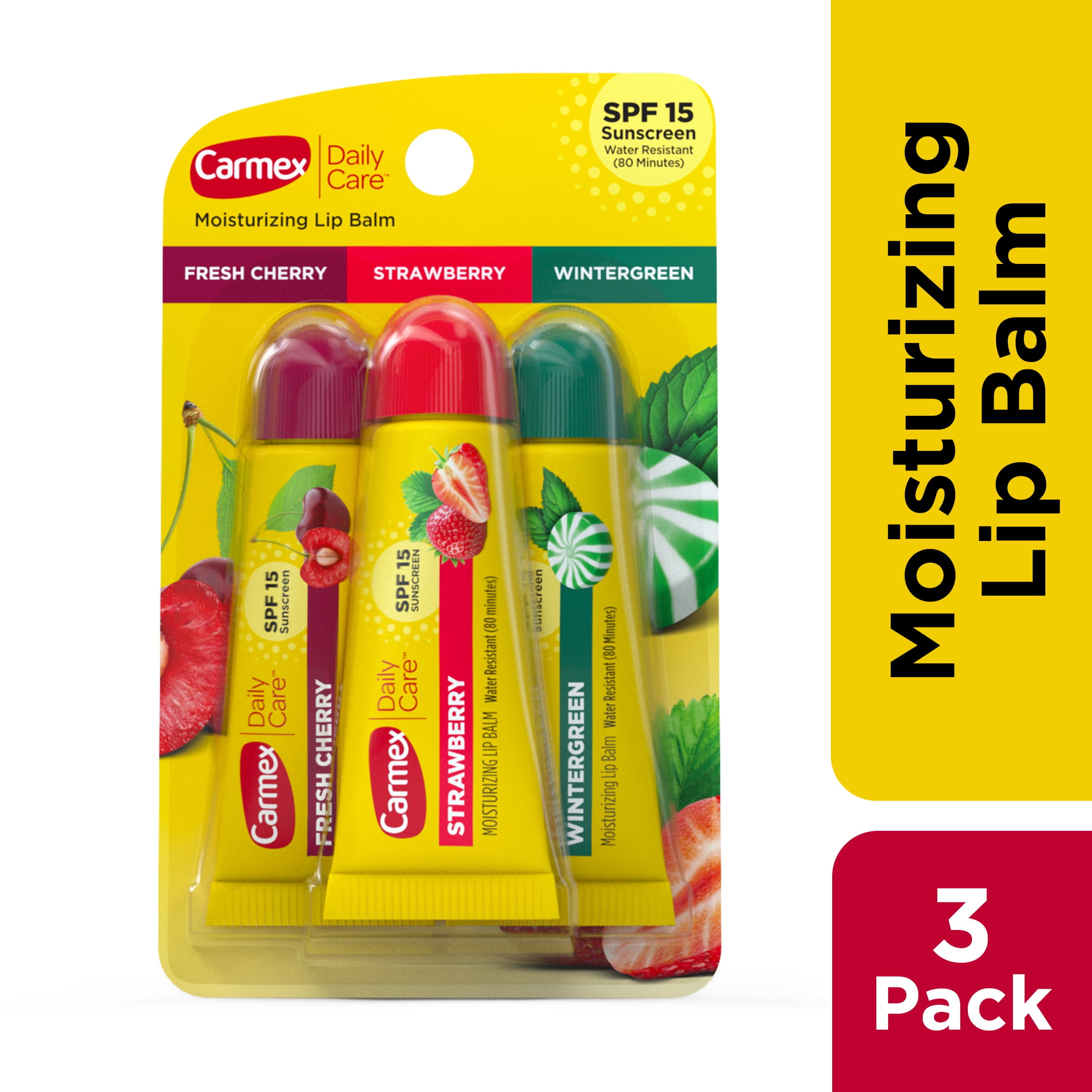 Carmex Daily Care Moisturizing Lip Balms with Octinoxate