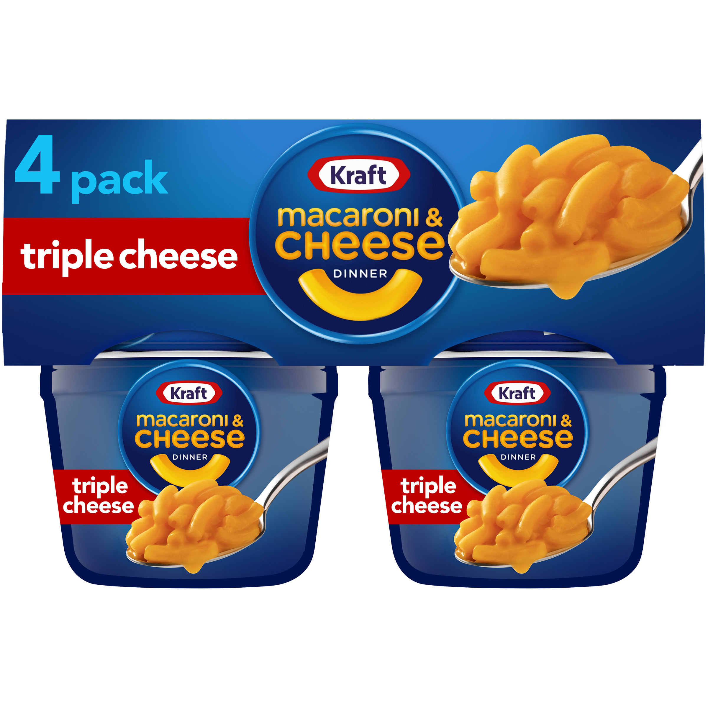 Kraft Macaroni and Cheese, Original Flavor, 2.05 oz. Microwavable