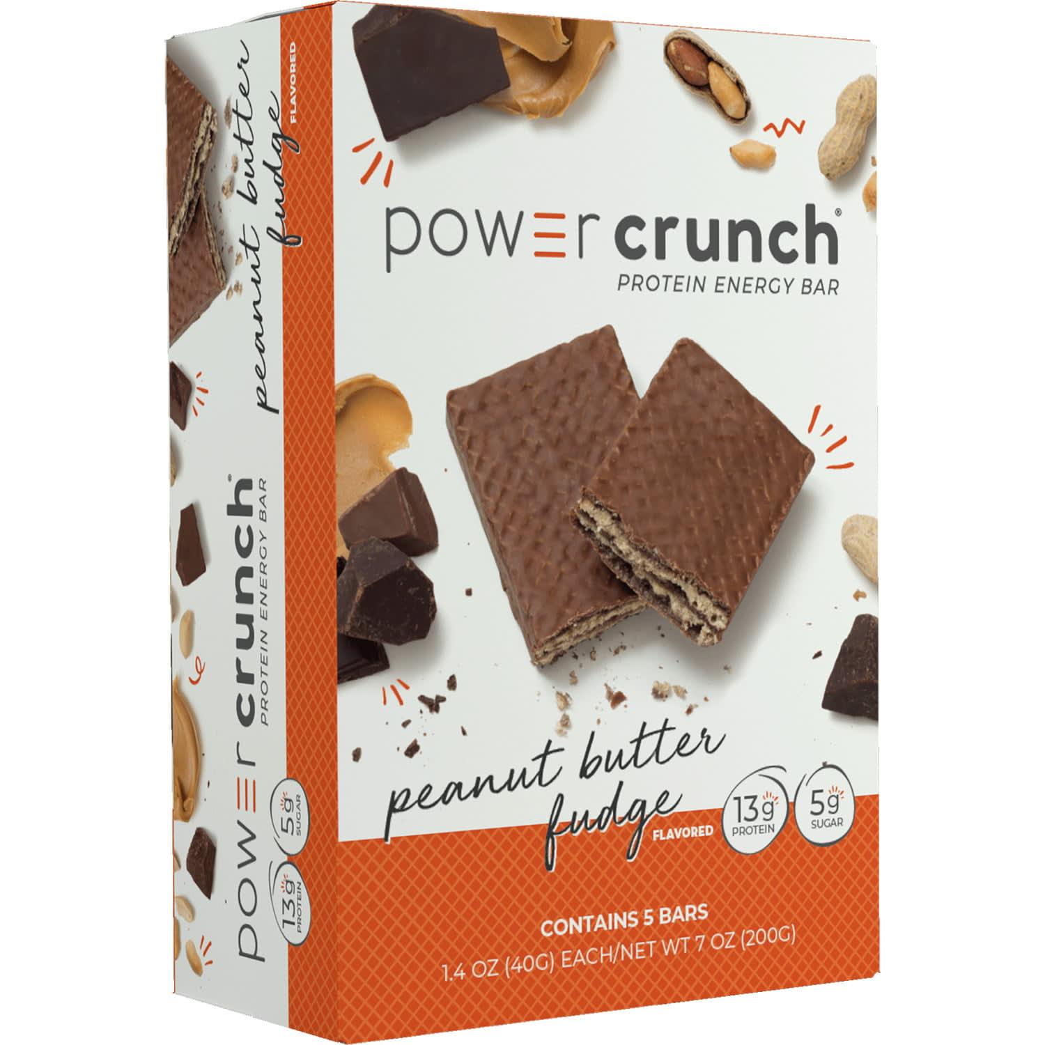 Clif Energy Bars, Crunchy Peanut Butter, Minis - 20 pack, 0.99 oz bars