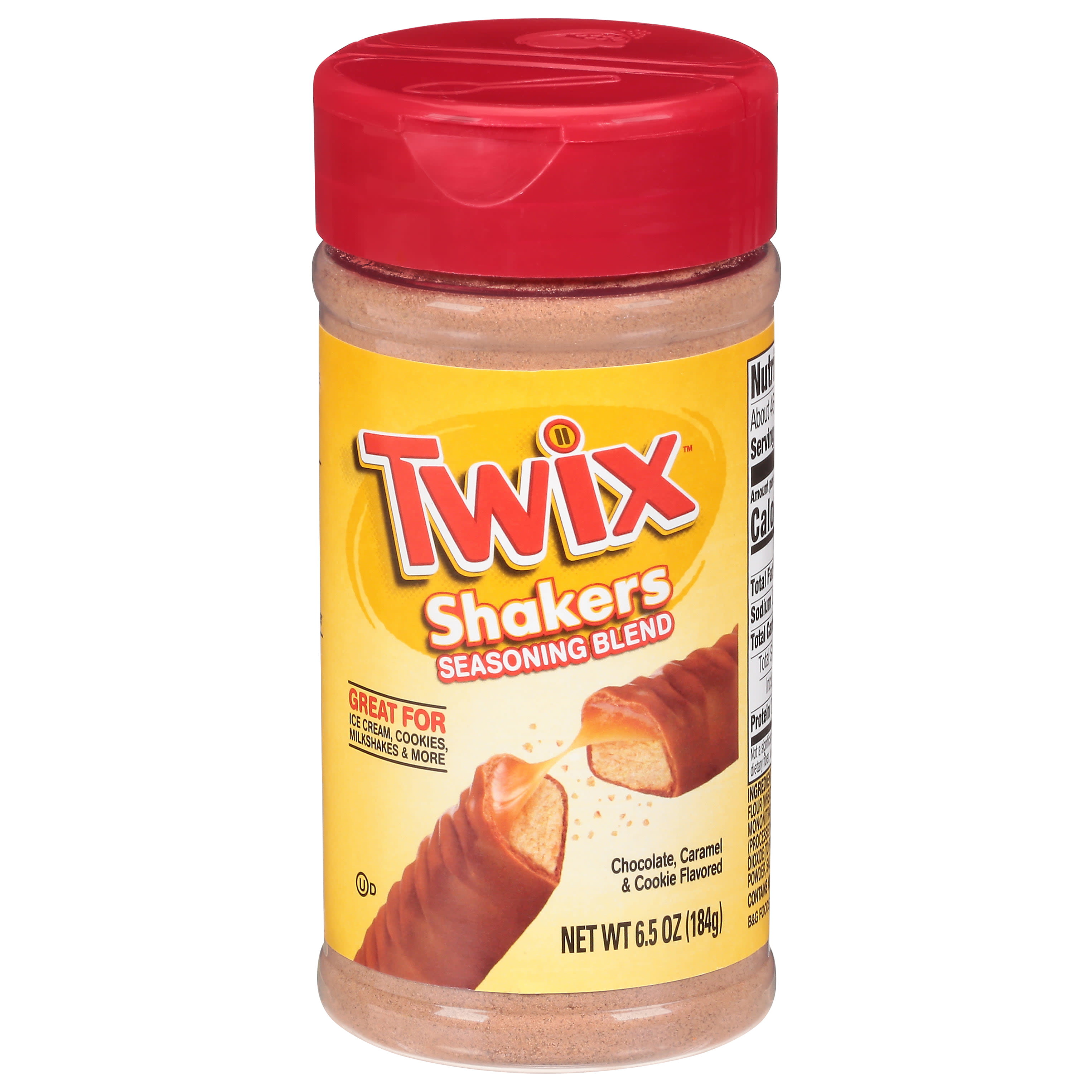 Twix Shakers Chocolate, Caramel & Cookie Flavored Seasoning Blend 6.5 oz -  DroneUp Delivery