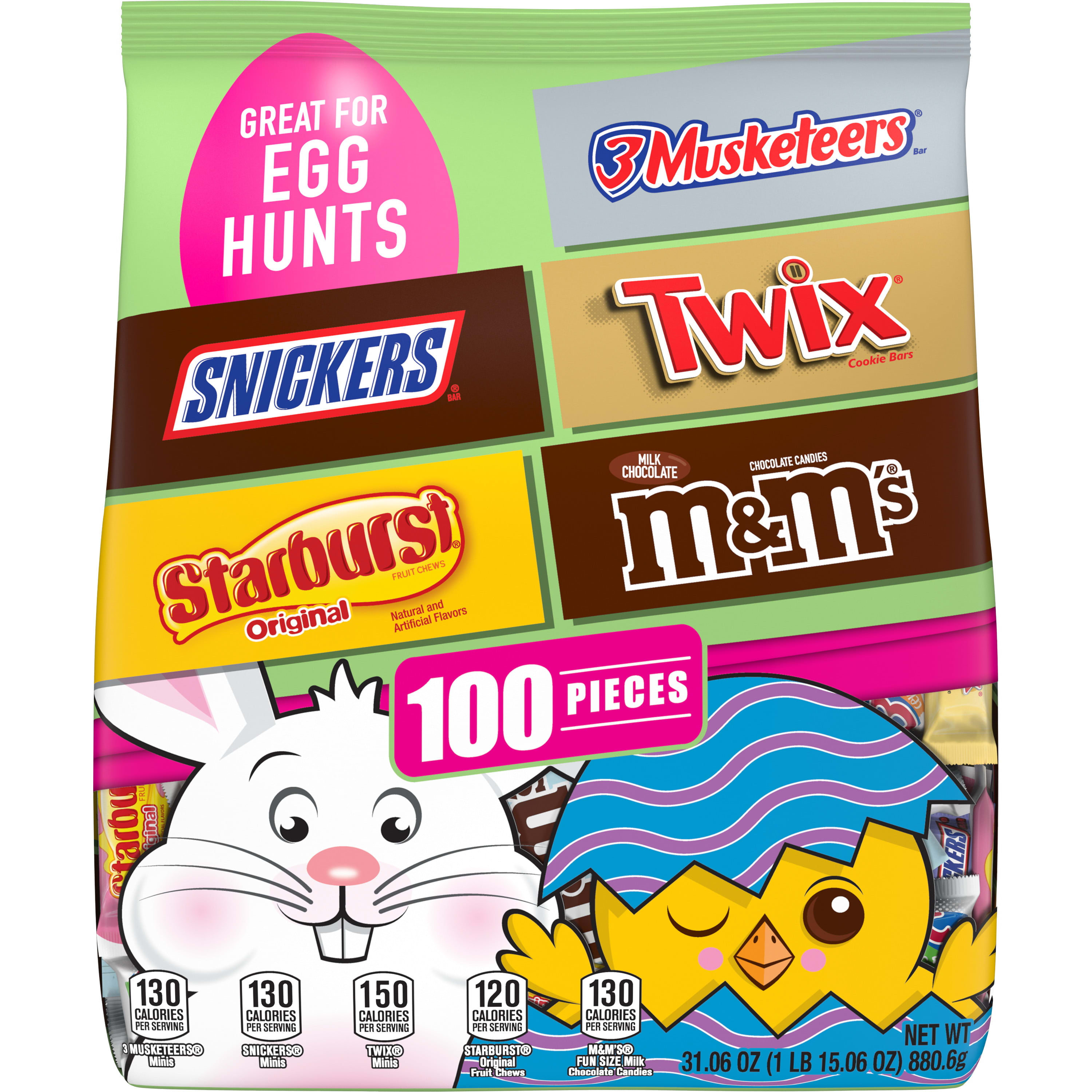 M&M's M&M'S Easter Milk Chocolate Candy Assortment, 10 oz Bag