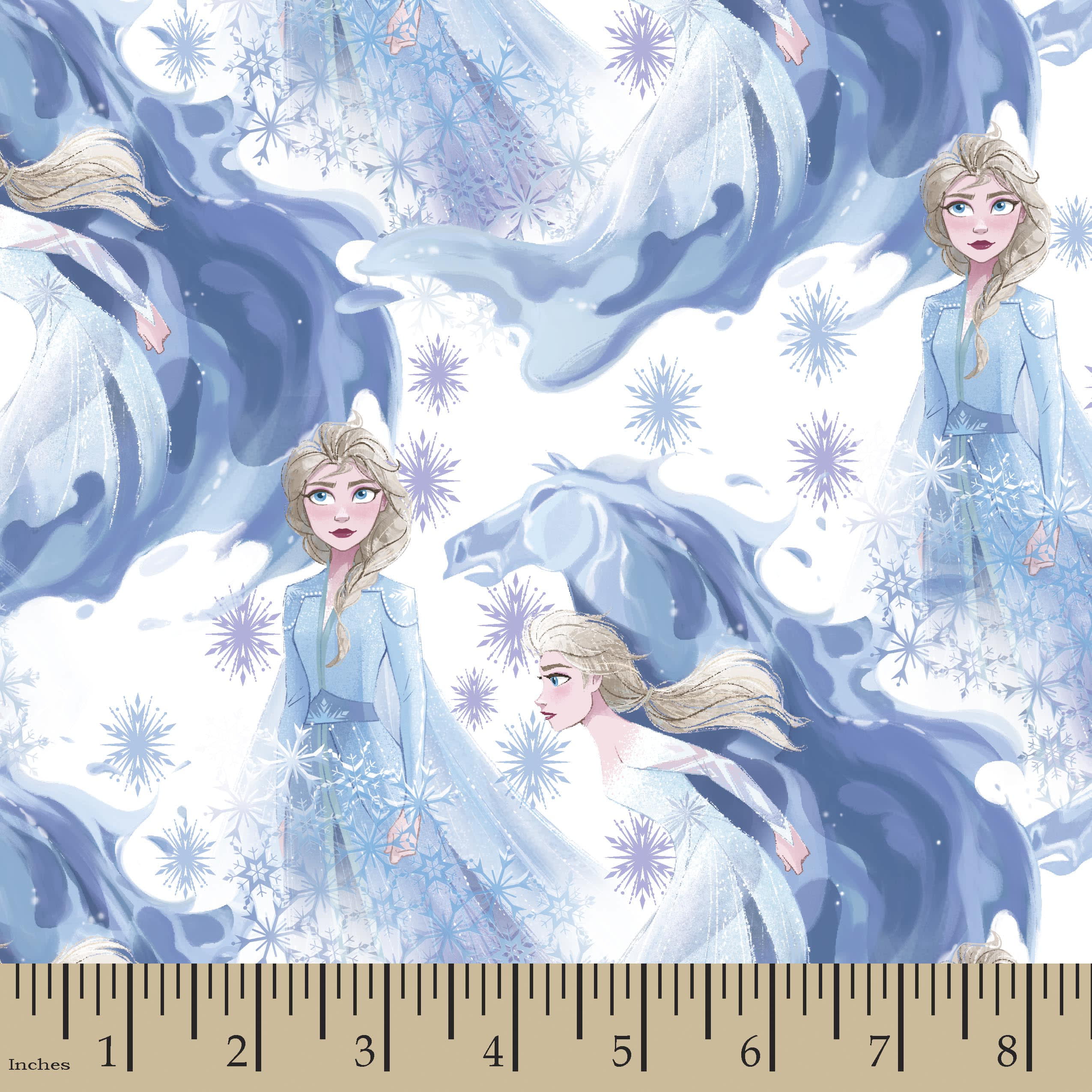 Disney Frozen 2 Elsa Element 100% Cotton Fabric, 18 x 21 precut - DroneUp  Delivery