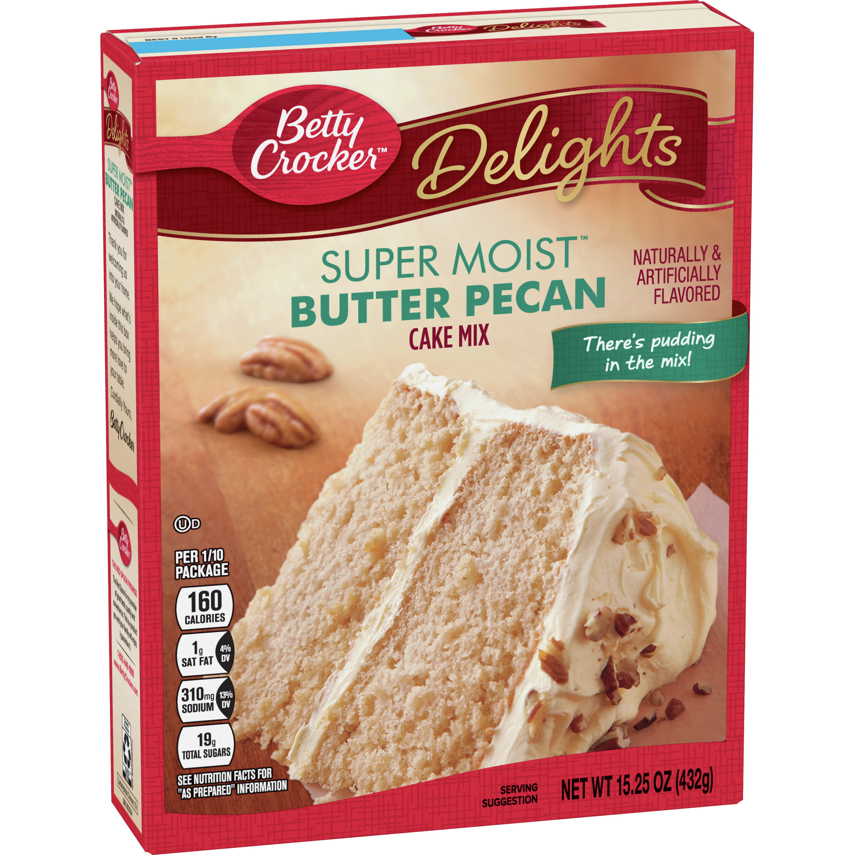 Betty crocker spice cake mix top