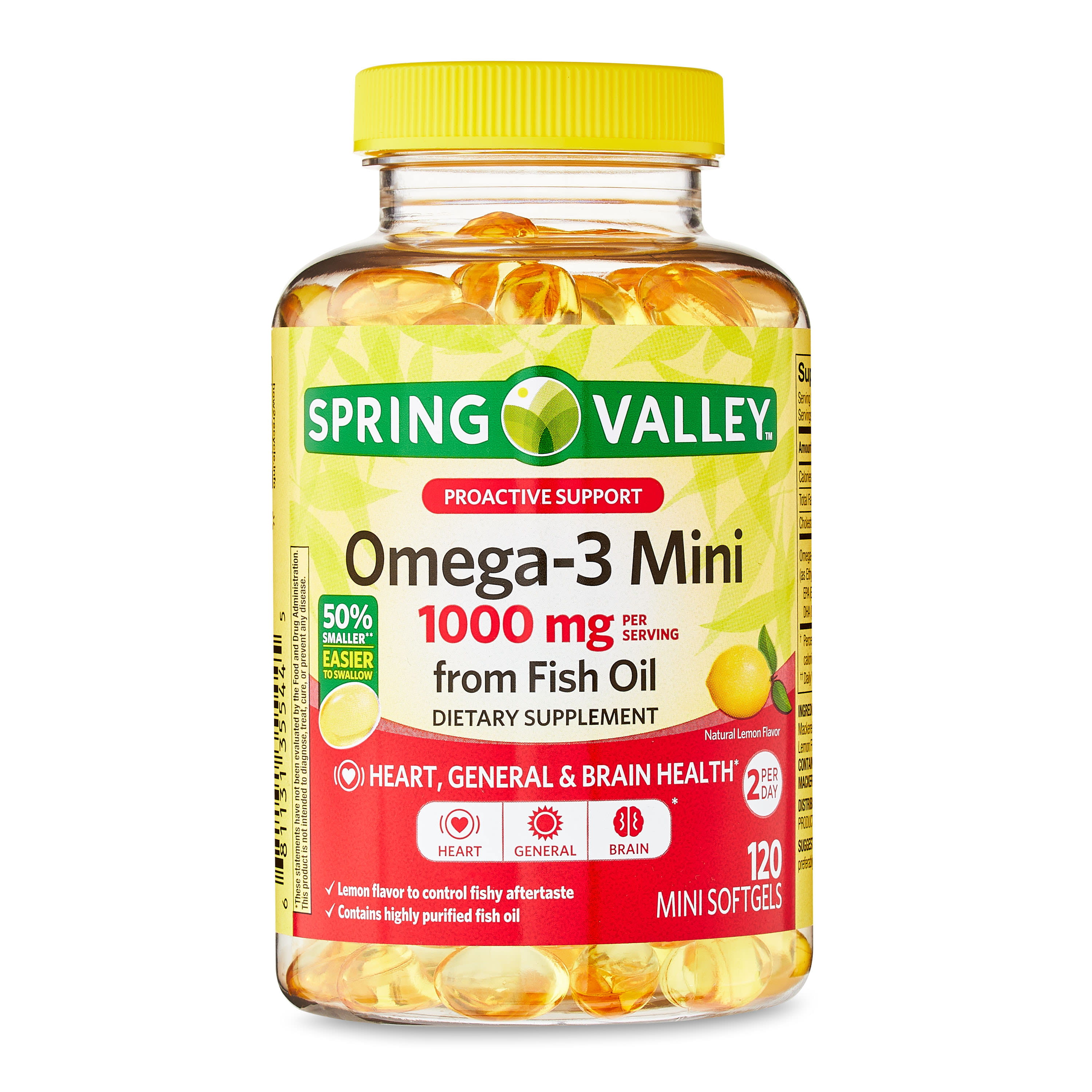 Triple Strength Fish Oil 1000mg - 120 Softgels