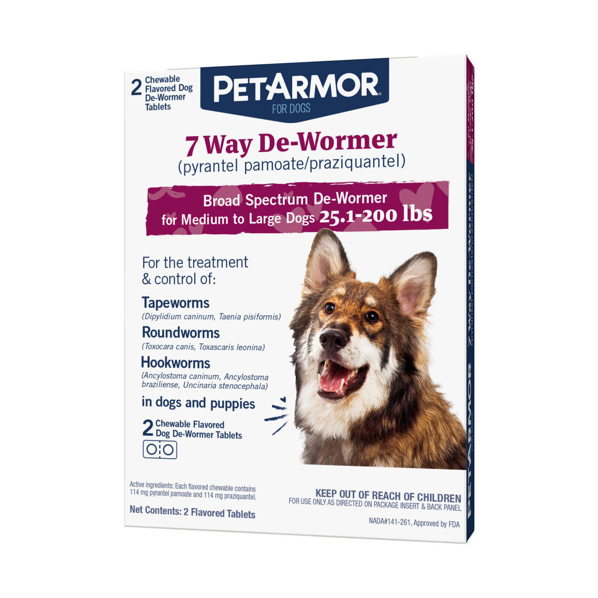 Pyrantel store puppy wormer