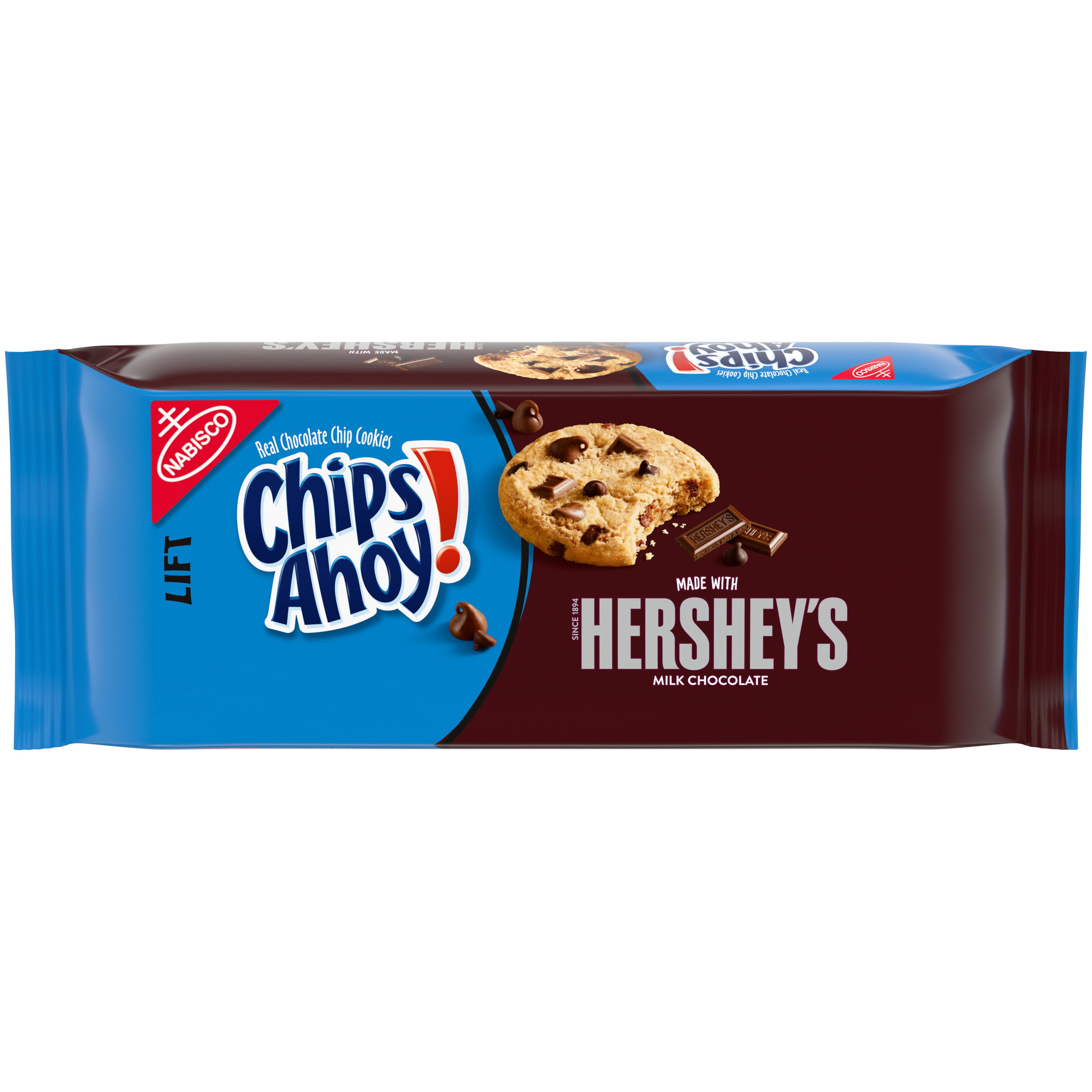 CHIPS AHOY! Chewy Chocolate Chip Cookies with Reese's Peanut Butter Cups,  Family Size, 14.25 oz - DroneUp Delivery