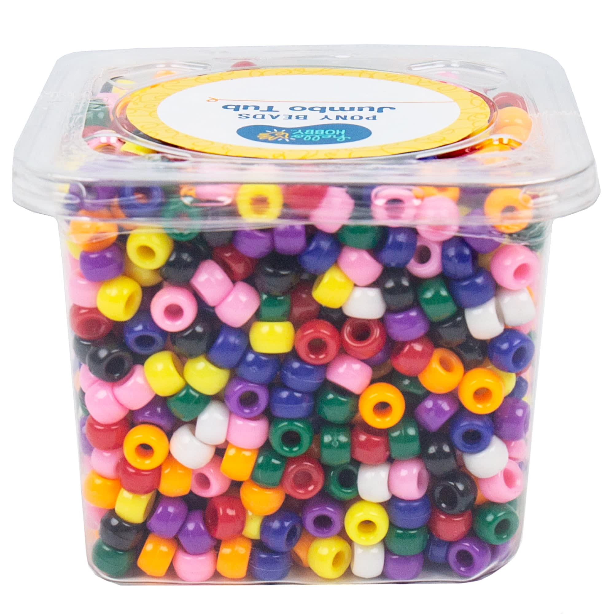 POP! Possibilities Glitter Pony Beads - Pink