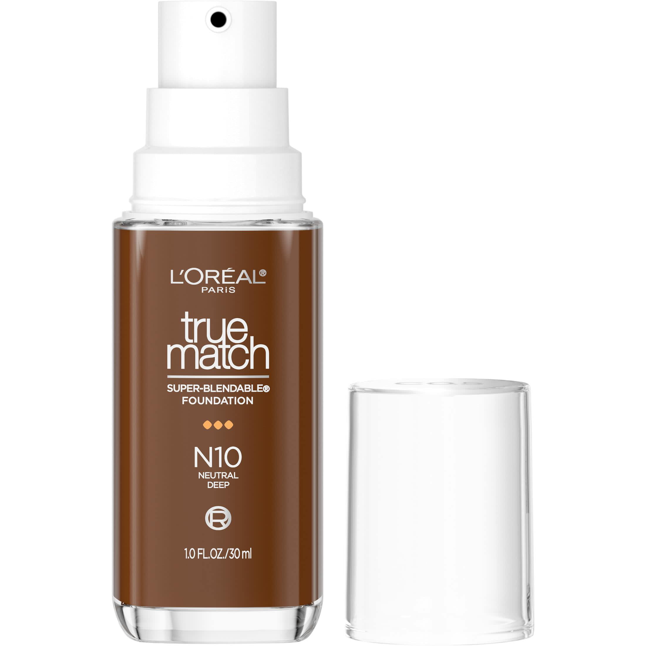 L'Oreal Paris True Match Super-Blendable Foundation, N0.5 Neutral Light, 1  fl oz - DroneUp Delivery