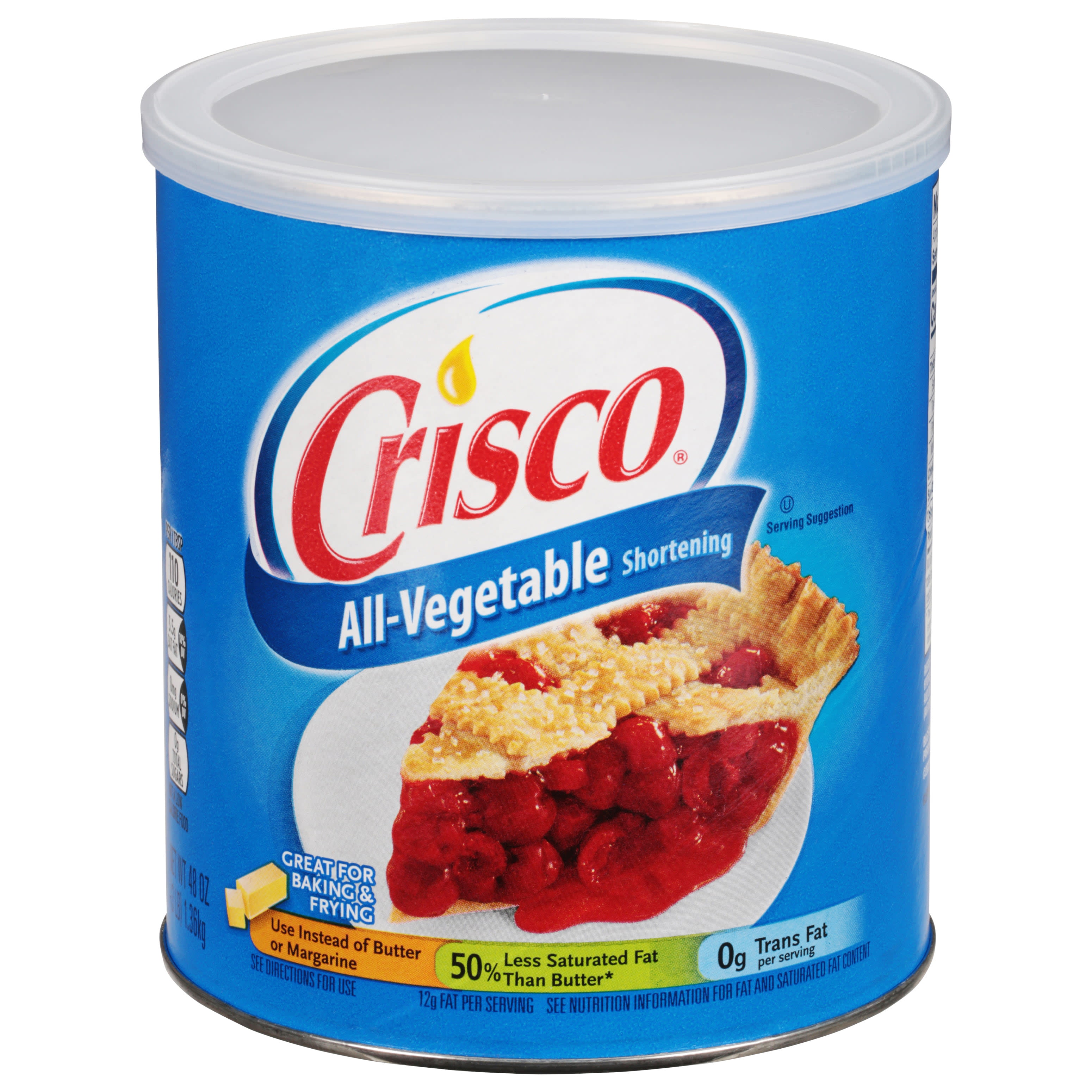 Crisco All Vegetable Shortening, 16 oz Can - DroneUp Delivery