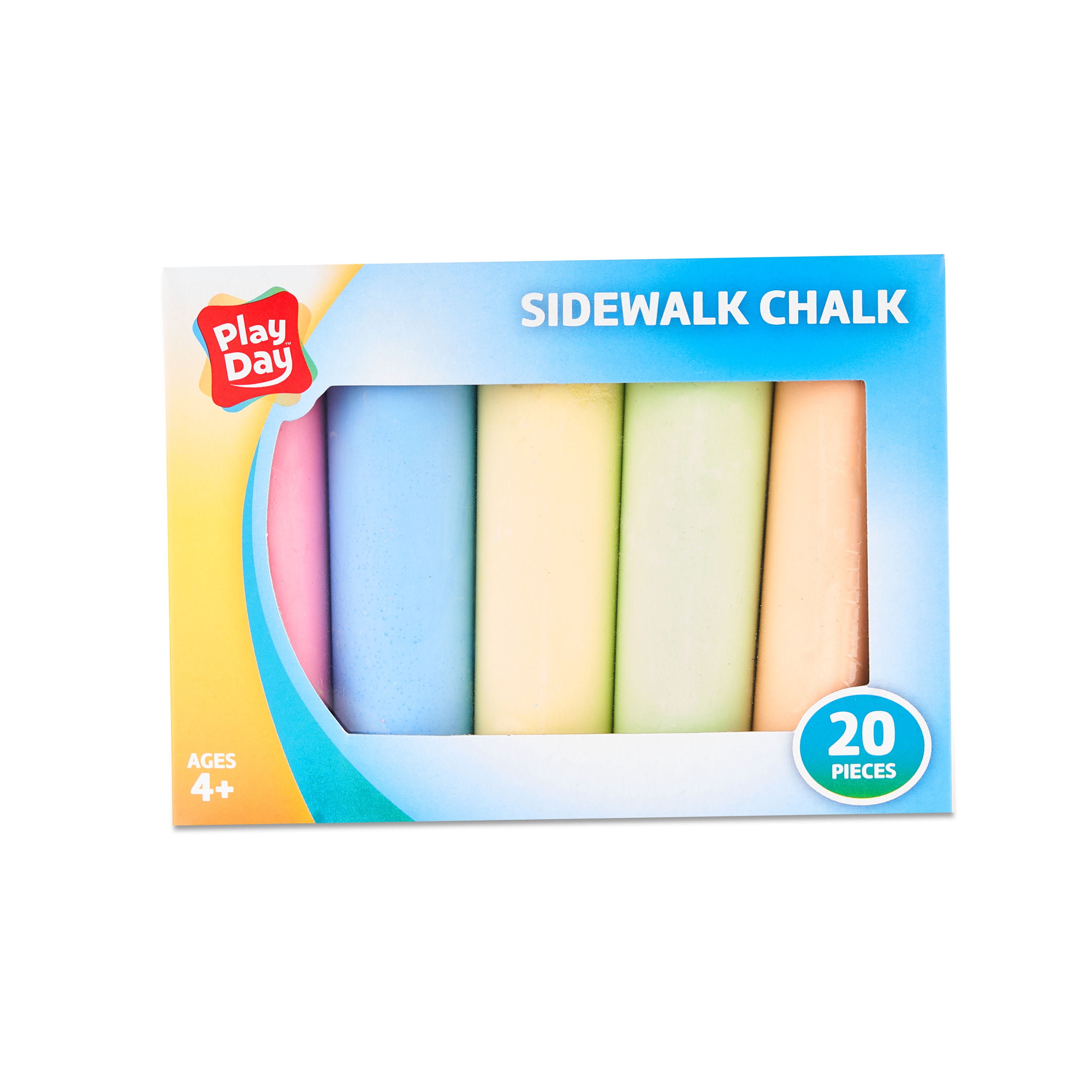 Cra Z Art Sidewalk Chalk, Washable - 32 sticks