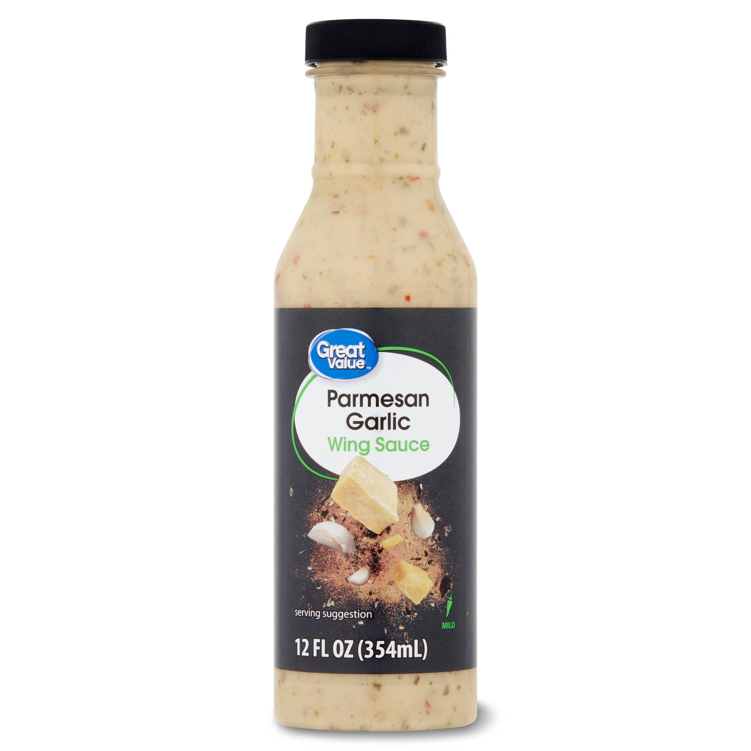 Great Value Parmesan Garlic Wing Sauce, 12 Fl Oz - DroneUp Delivery