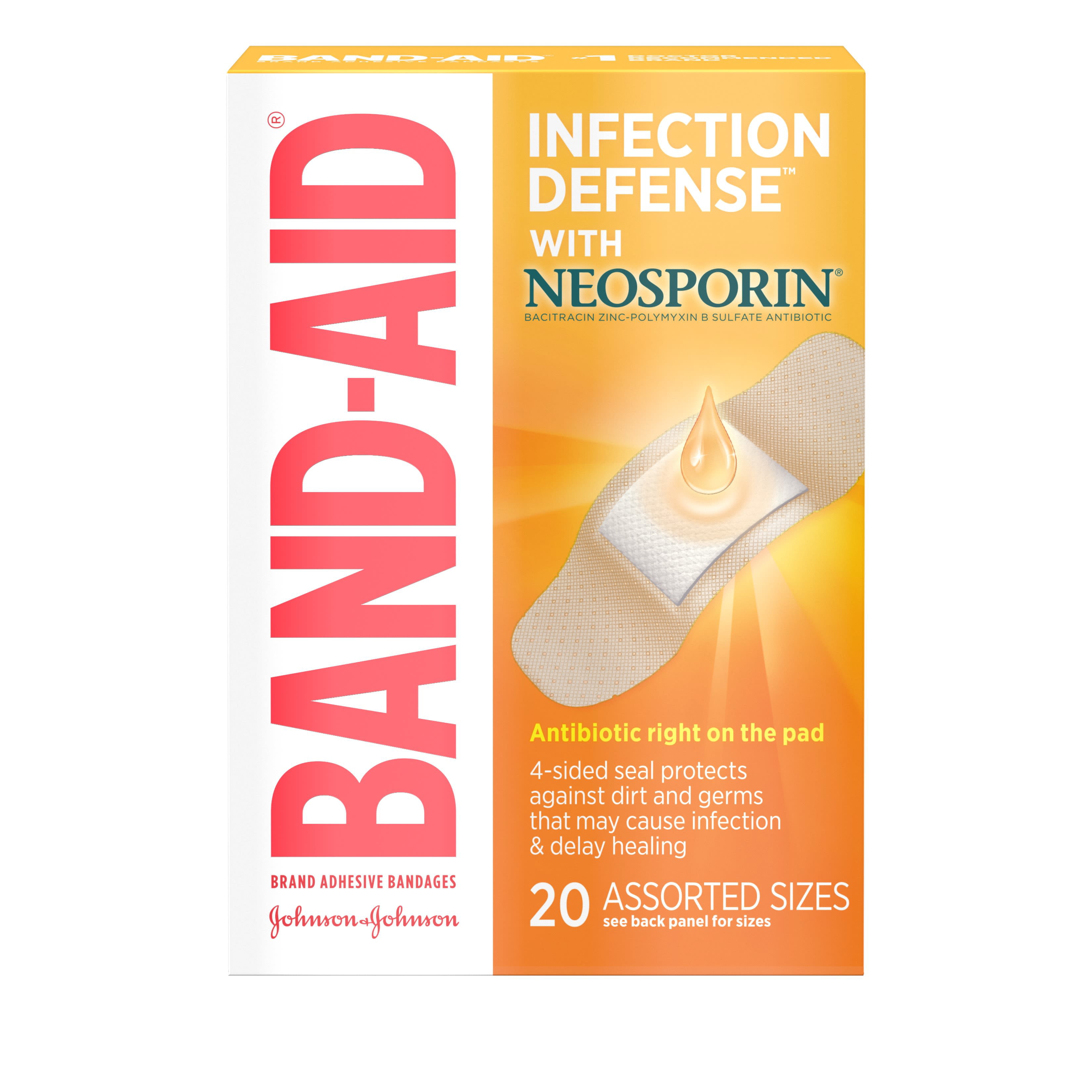 Band-Aid Brand Skin-Flex Adhesive Bandages, Assorted Sizes, 60 ct