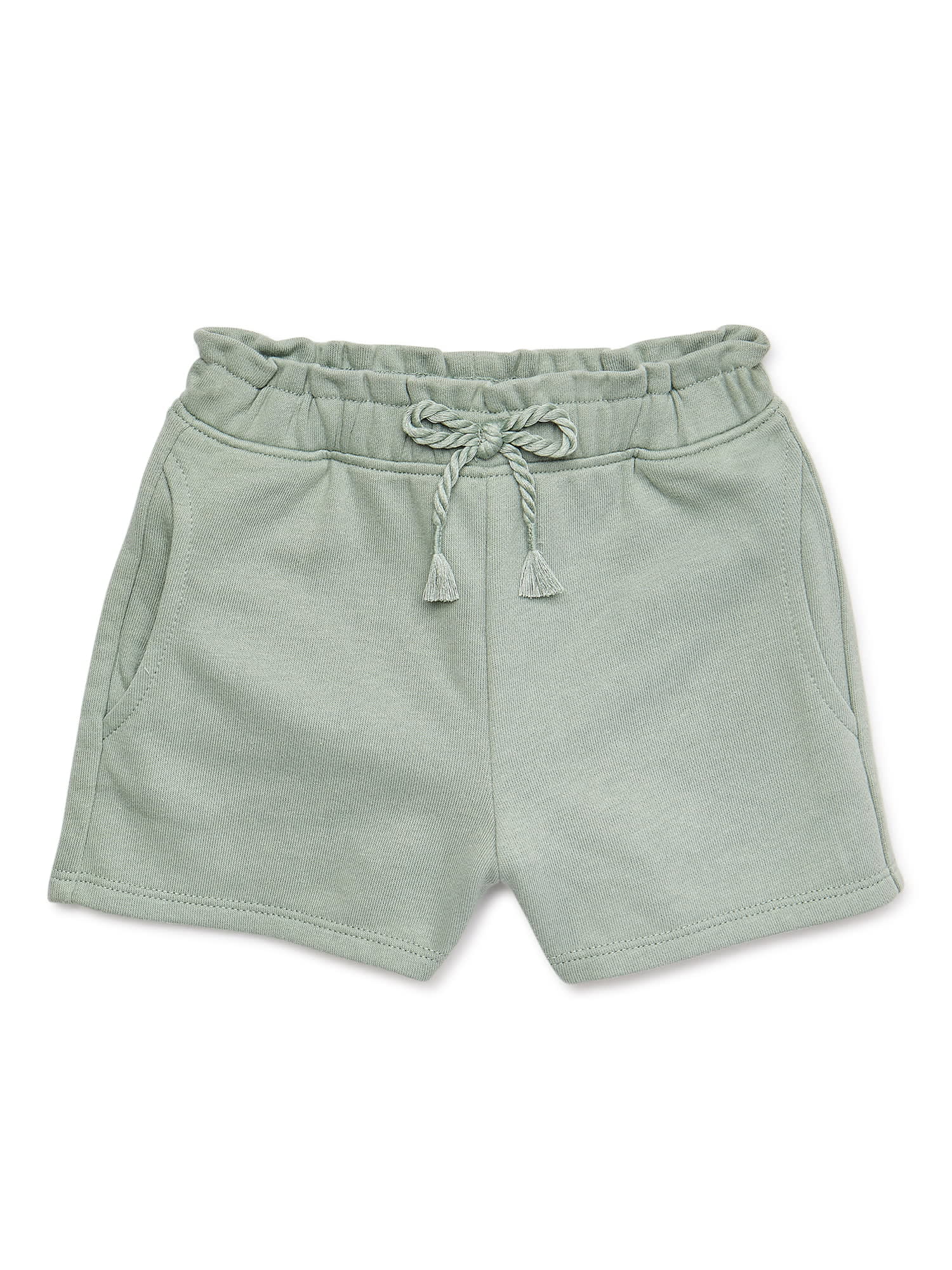 Girls terry cloth shorts top