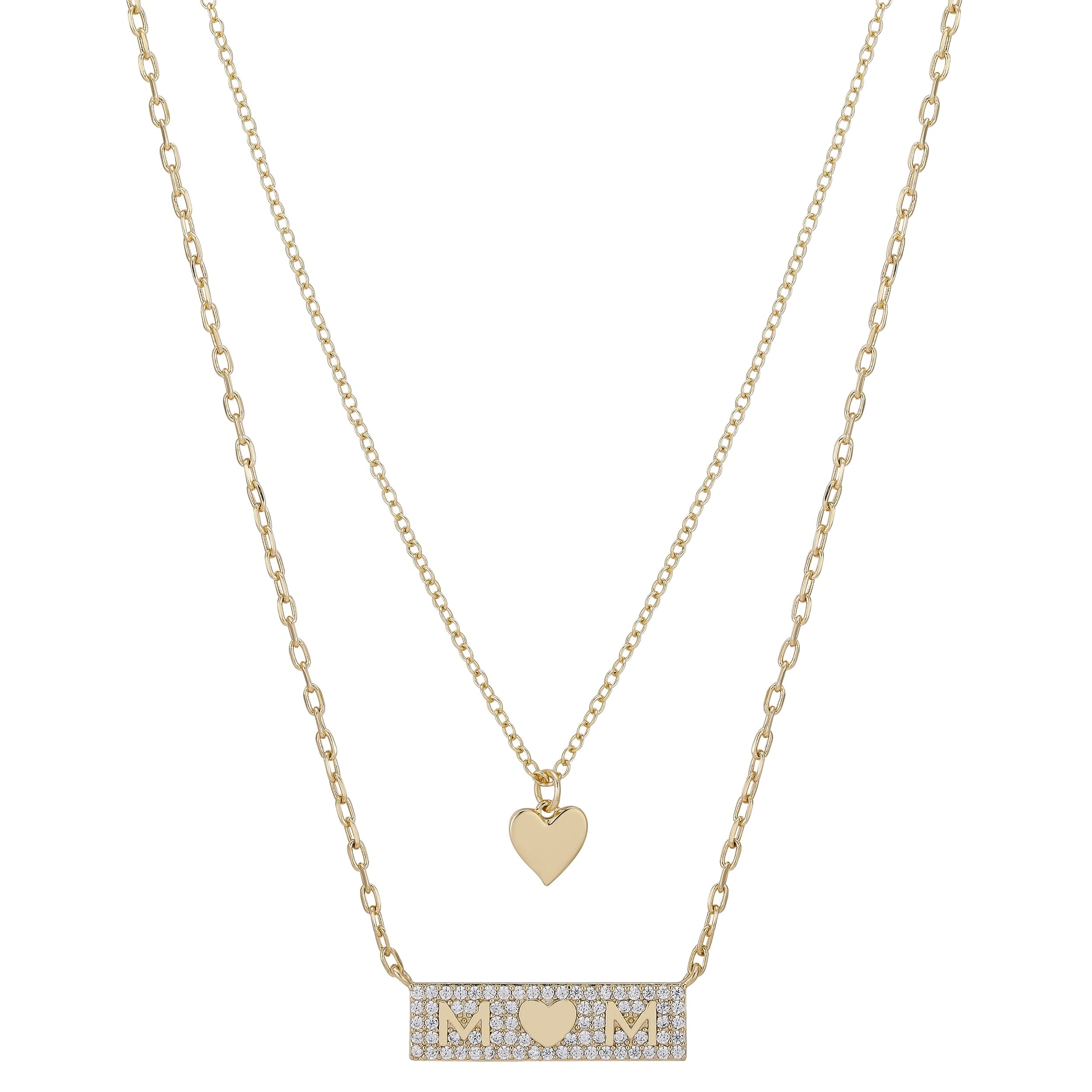Believe By Brilliance Fine Silver Plated Cubic Zirconia Heartshape