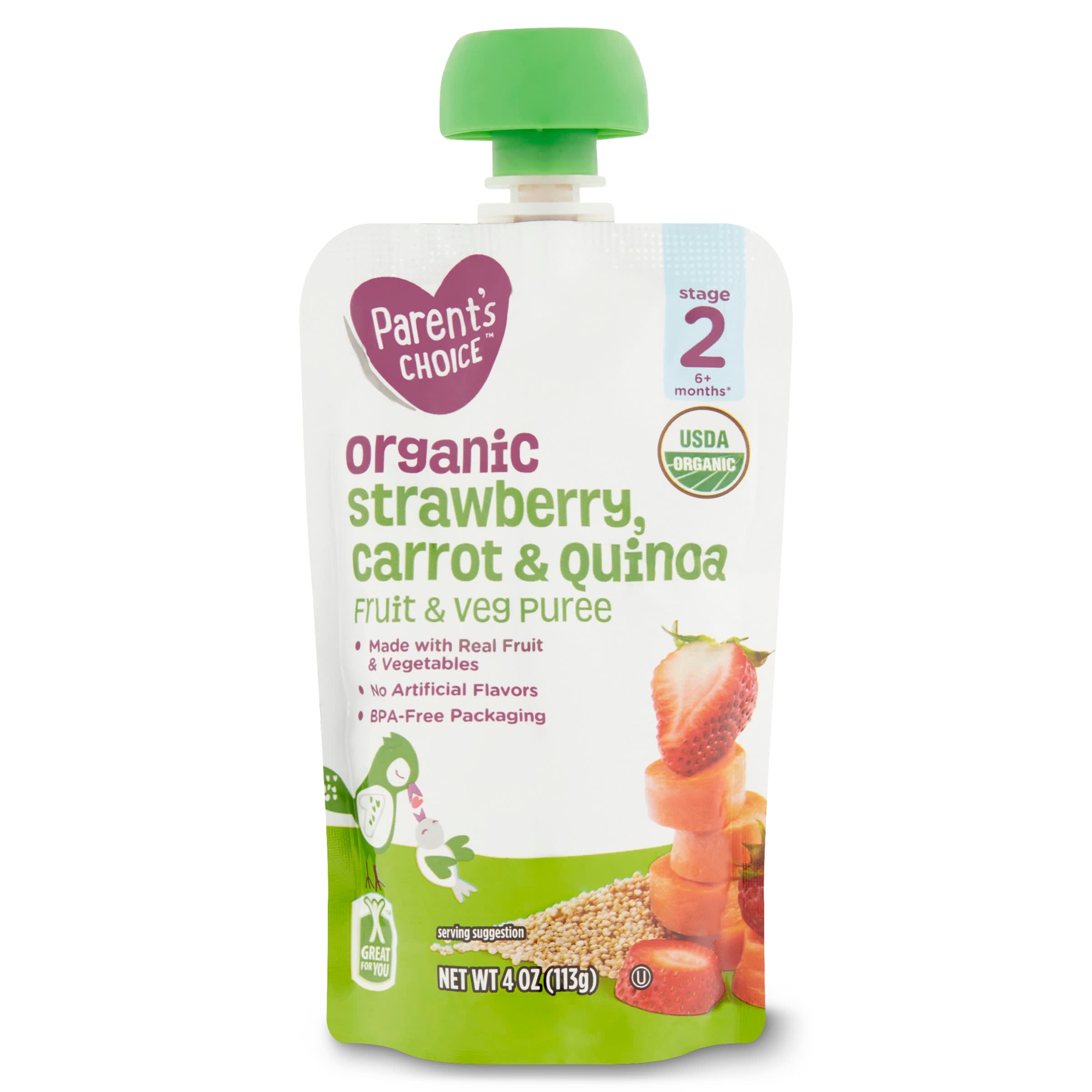 Best Organic Banana Baby Food, Gluten Free Pouches For Infants & Toddlers